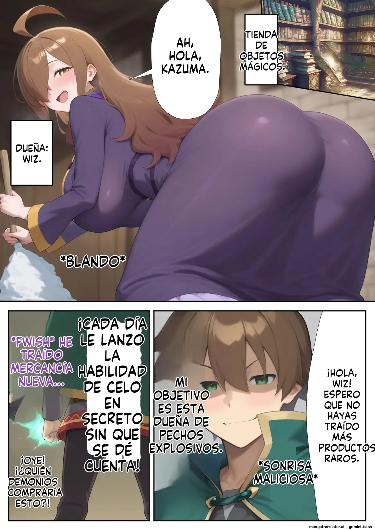 Kono Subarashii Harem ni Syukufuku o! - Daburu Kuriku (Spanish) MTL 23eme image