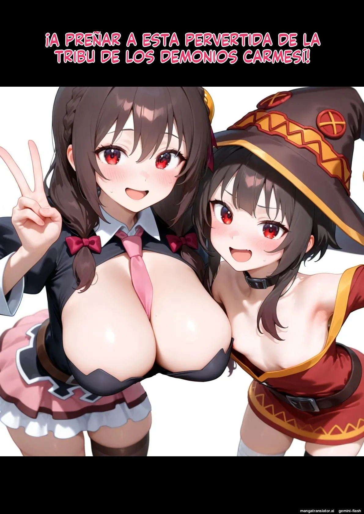 Kono Subarashii Harem ni Syukufuku o! - Daburu Kuriku (Spanish) MTL 62eme image
