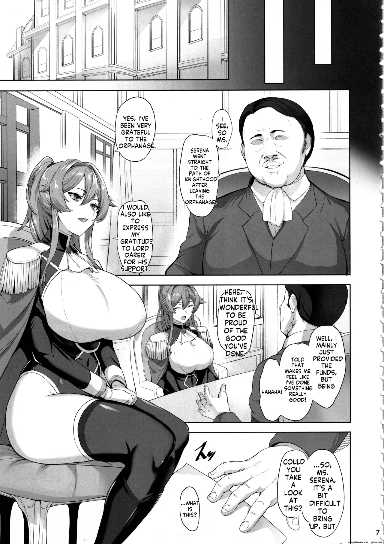 (C105) [Tamagobou (Kumakiti)] Otosareru Kishi no Hanashi AI MTL ENG 图片编号 9