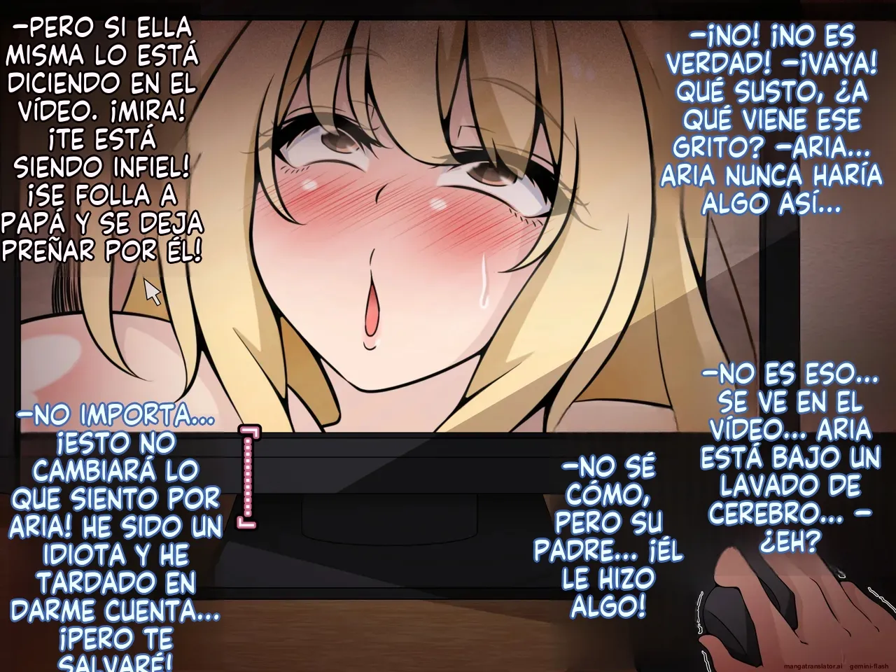 Kanojo ni Atarashii Papa ga Dekita Kouhen (Ge)  Ore no Me no Mae de…(Spanish) MTL image number 17