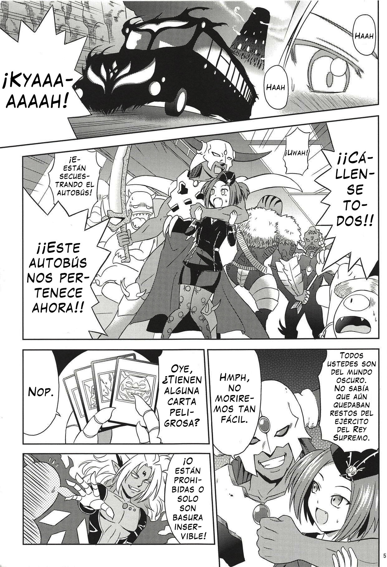 (C83) [Cyber Manga Doujou (Suzuki Metal)] SHE IS COMING (Yu-Gi-Oh!) [Spanish] [Jedah12] image number 4