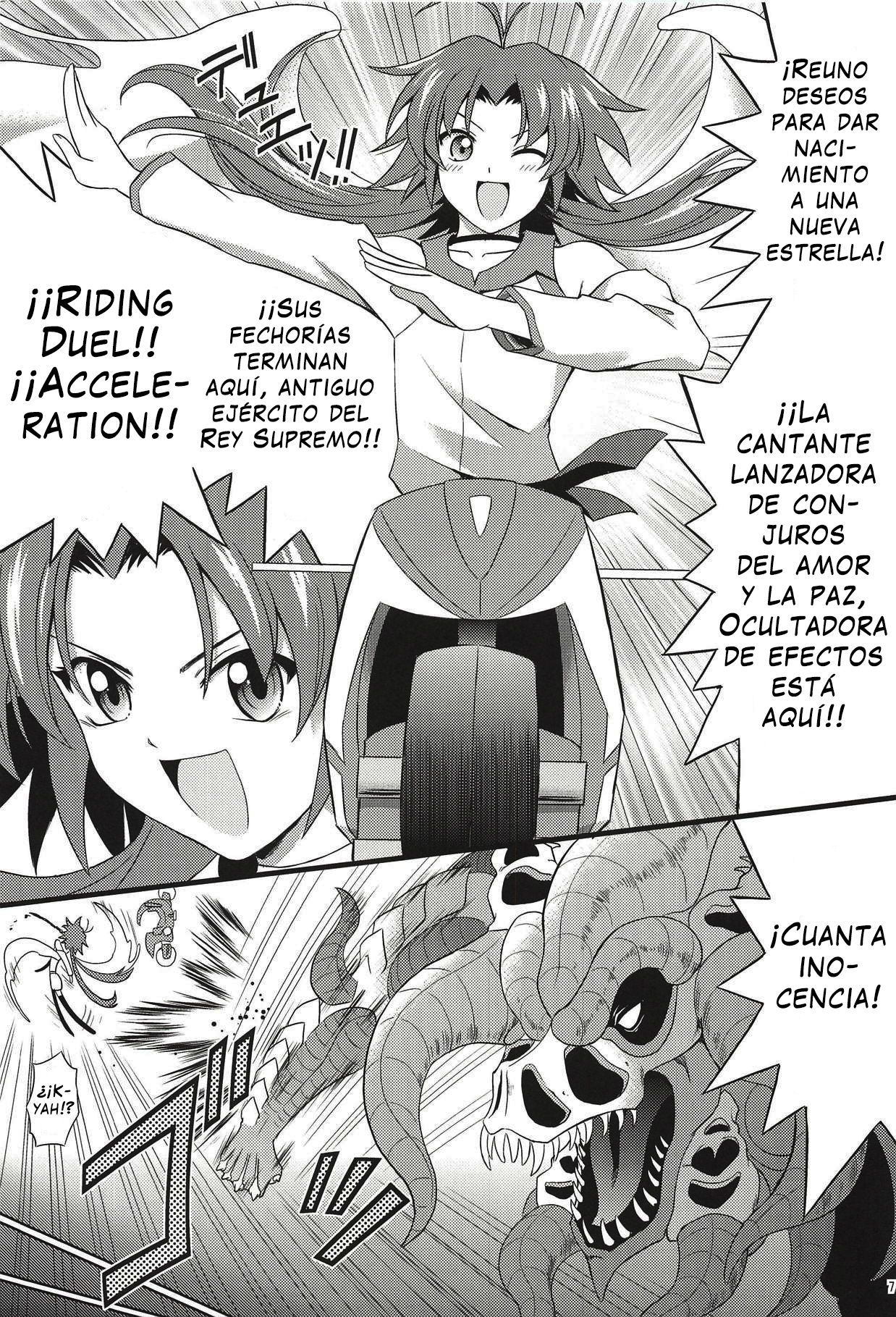 (C83) [Cyber Manga Doujou (Suzuki Metal)] SHE IS COMING (Yu-Gi-Oh!) [Spanish] [Jedah12] image number 6