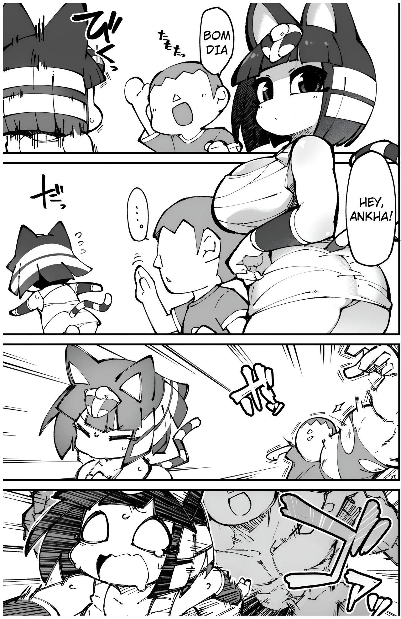 [Fukurou-ya (Fukurou)] Soku Hame!! Mesukemo no Mori 2 (Animal Crossing) [Portuguese-BR]  [Digital] 图片编号 2