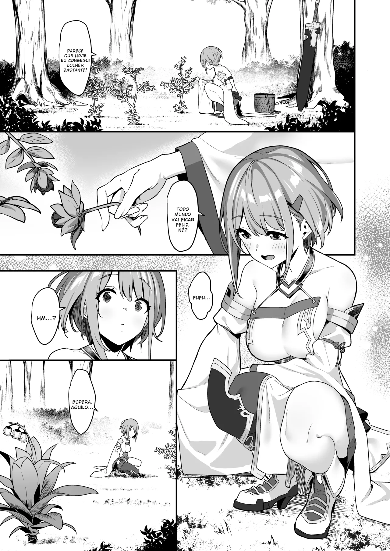 [Pony Farm (Bonnie)] Hitoyo-chan no Junan | O Sofrimento de Hitoyo-chan [Portuguese-BR] [Digital] изображение № 15