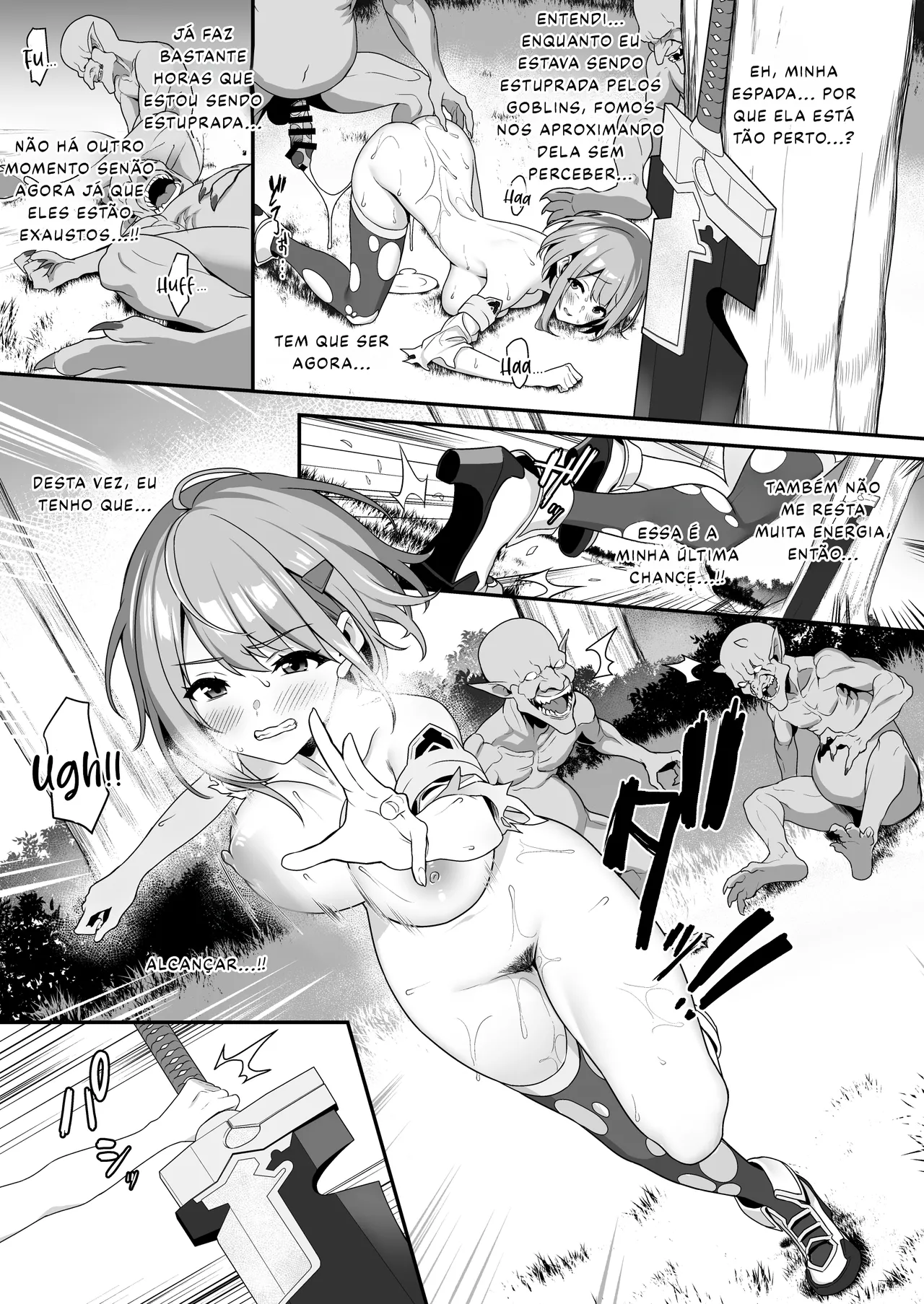 [Pony Farm (Bonnie)] Hitoyo-chan no Junan | O Sofrimento de Hitoyo-chan [Portuguese-BR] [Digital] изображение № 39