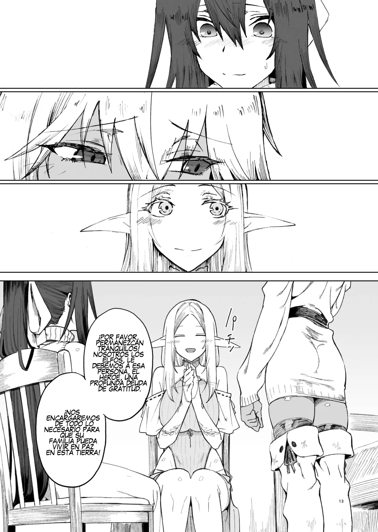 [Gatakomanchi (Komagata)] Isekai Mesu Yuusha 4 [spanish] image number 10