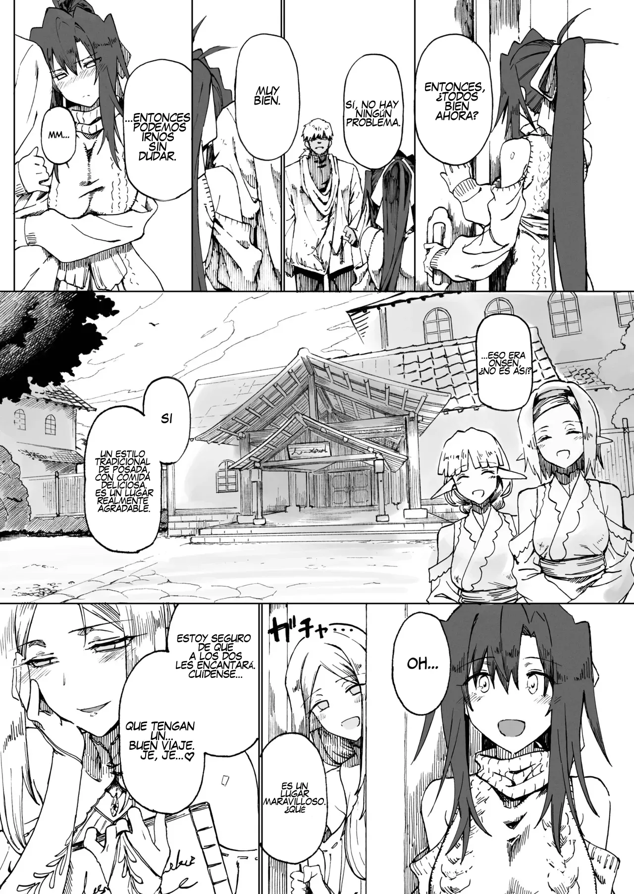 [Gatakomanchi (Komagata)] Isekai Mesu Yuusha 4 [spanish] image number 14