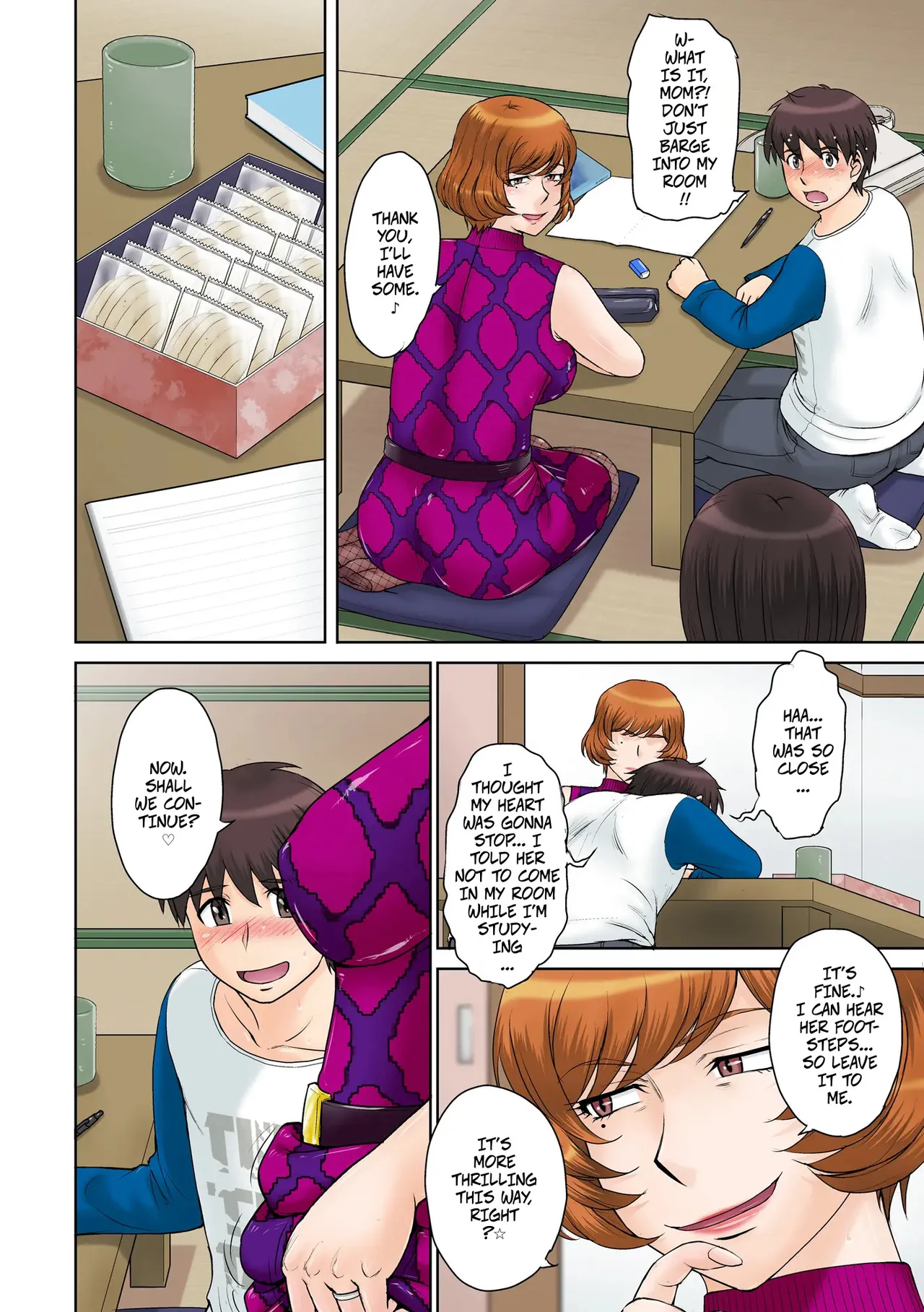 [MOON RULER (Tsukino Jyogi)] Katei Kyoushi no Oba-san to Boku | My Aunt Tutors Me [English] [CopyOf] [Digital] numero di immagine  9