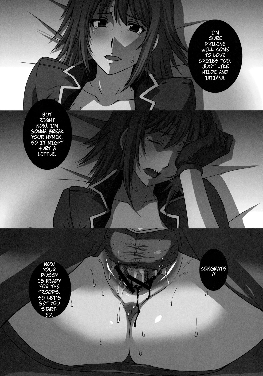 (C78) [Secret Society M (Kitahara Aki)] ZEON LostWarChronicles "The Invisible Knights Daily life" & "Jane Conty's Fall" (Mobile Suit Gundam: Lost War Chronicles) numero di immagine  4