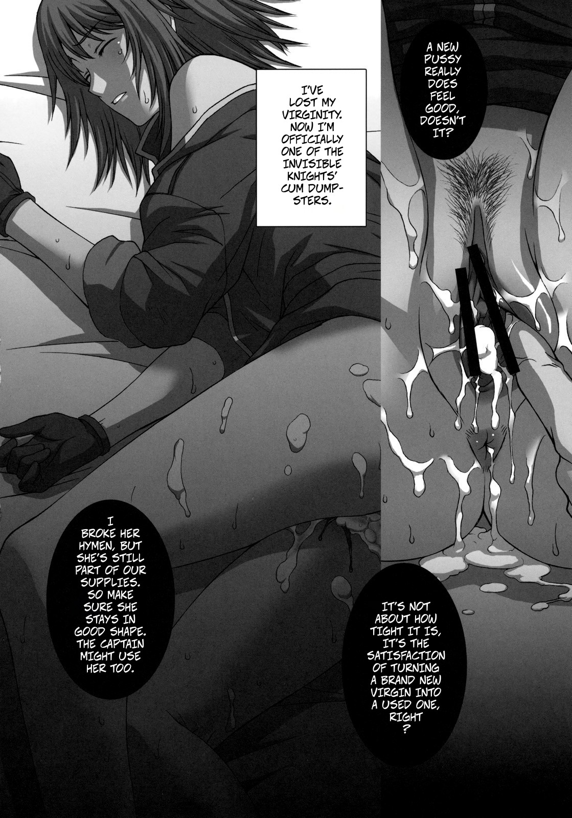 (C78) [Secret Society M (Kitahara Aki)] ZEON LostWarChronicles "The Invisible Knights Daily life" & "Jane Conty's Fall" (Mobile Suit Gundam: Lost War Chronicles) numero di immagine  5