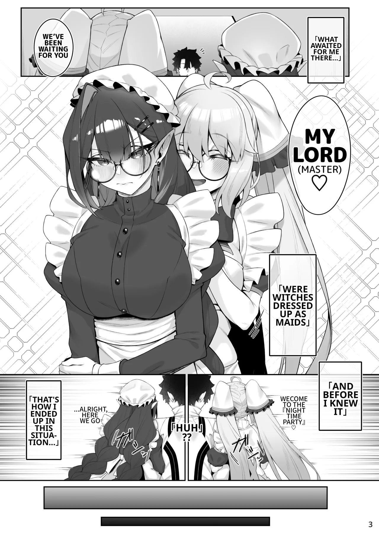 [Watochip Melonpan (Watosu)] A book about Tonelico and Baobhan Sith doing various lewd things (FateGrand Order) [Digital] (English) image number 4