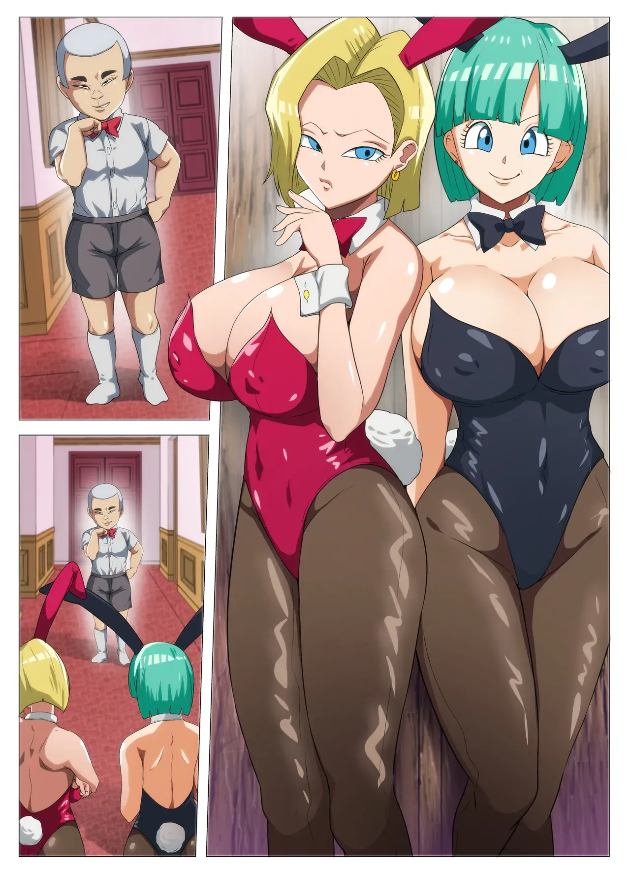 [Q Doujin] HENTAIBALL (Dragon Ball Z)［自用］ 图片编号 34