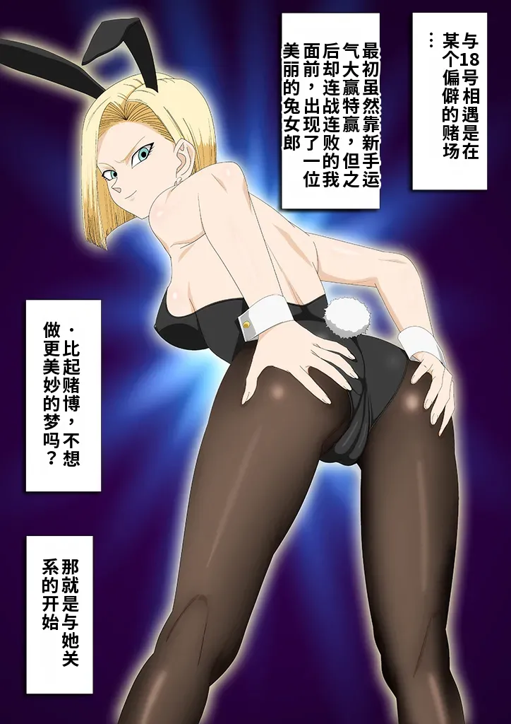 [PURPLE HAZE (Lime)] ROUTE 18 Bunny Girl Hen (Dragon Ball Z)［自用］ Bildnummer 2