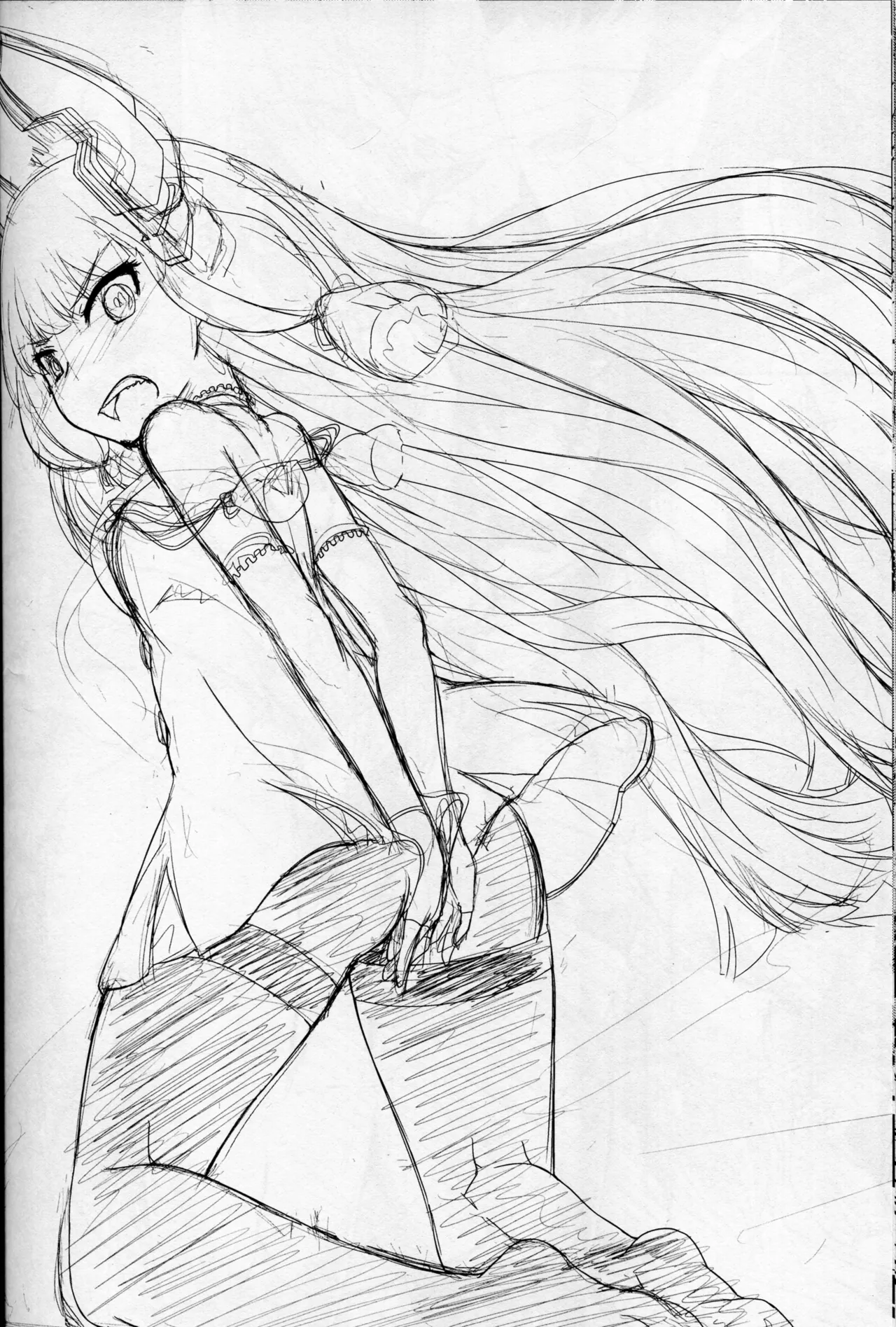 (SC2016 Winter) [Mizuwari Neko (Toyo)] Masochistic Destroyer Hamakaze | Kuchikukan M-kaze (Kantai Collection -KanColle-) [English] [Sonarin迫] 31eme image