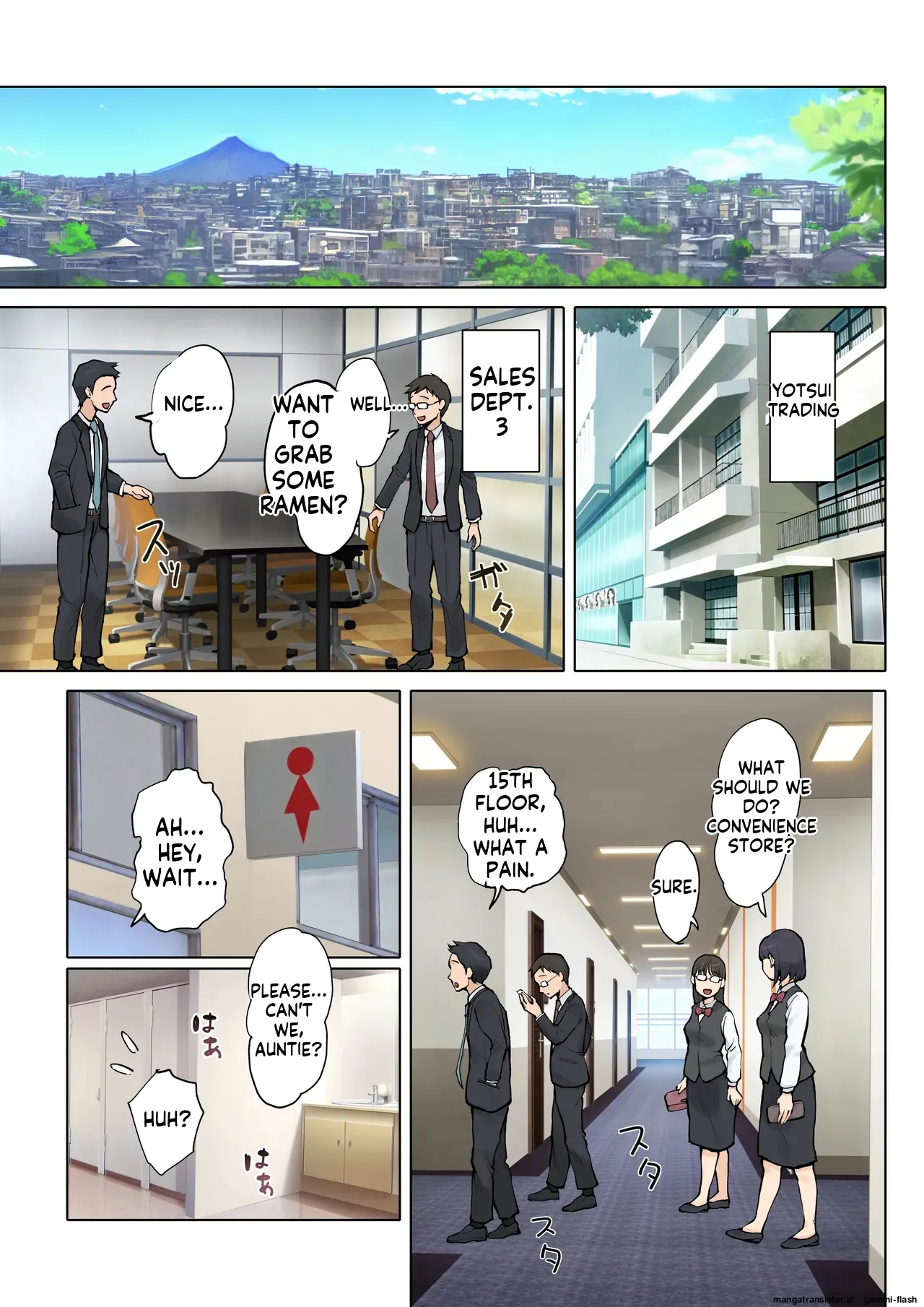 [Fujisaki Chiro] Jukujo no Oba-san ni Kawaii o Renko Shichau Yabai Oikko no Hanashi 2 [English MTL] numero di immagine  2