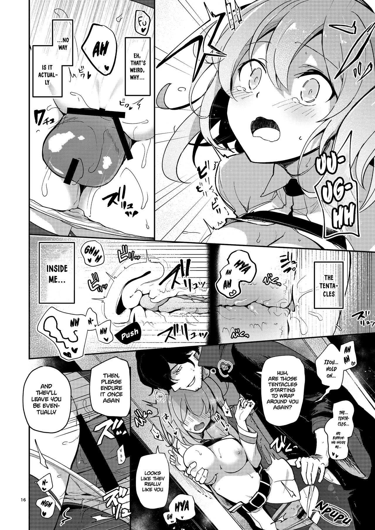 [macrown (Akizuki Mac)] Heisho Micchaku Trap-chuu ni Enkaku Shokushu ni Ijirarete Hakonai ga Kanzen ni Ecchi na Kuuki ni Nacchaimashita (Fate/Grand Order) [English] [xinsu] [Digital] image number 15