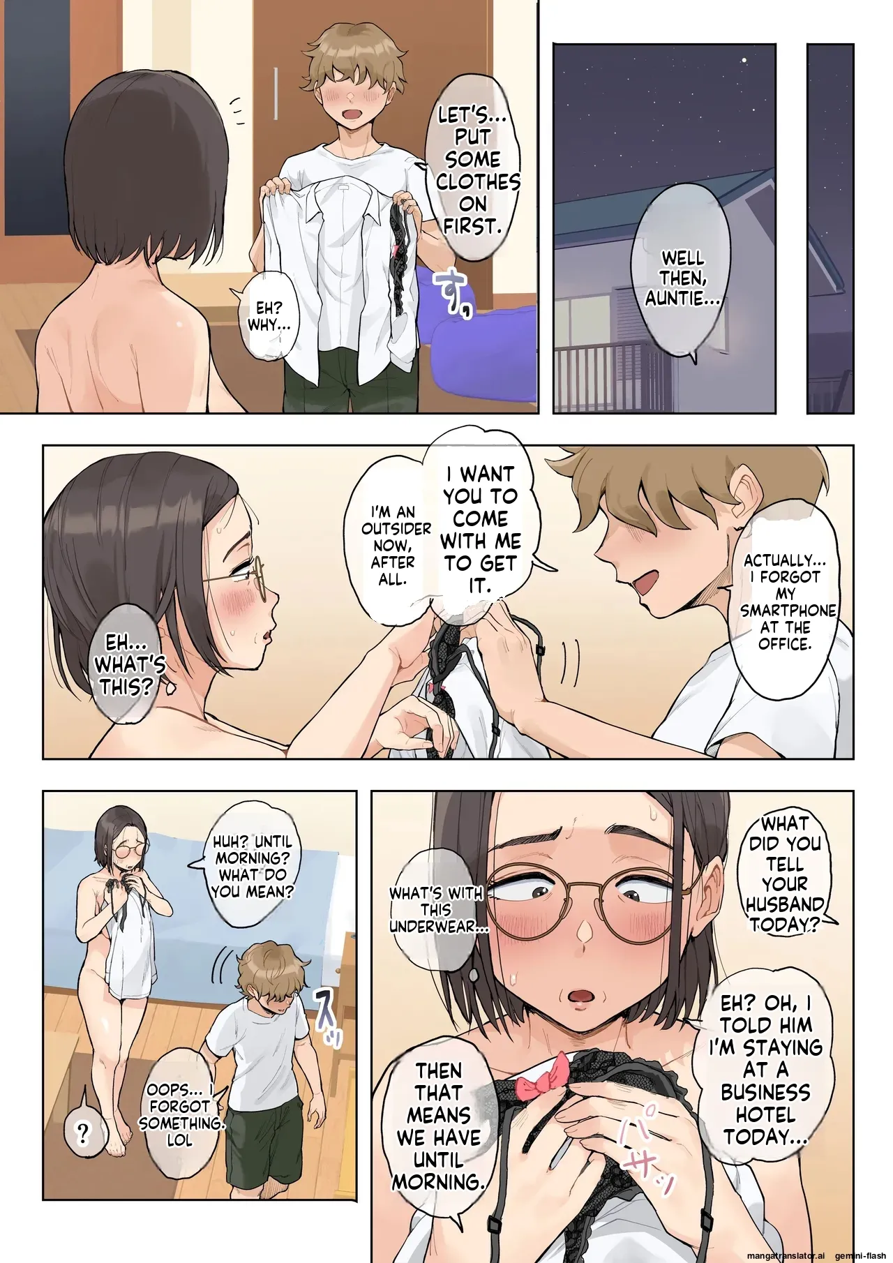 [Fujisaki Chiro] Jukujo no Oba-san ni Kawaii o Renko Shichau Yabai Oikko no Hanashi 2.5 [English MTL] 画像番号 38