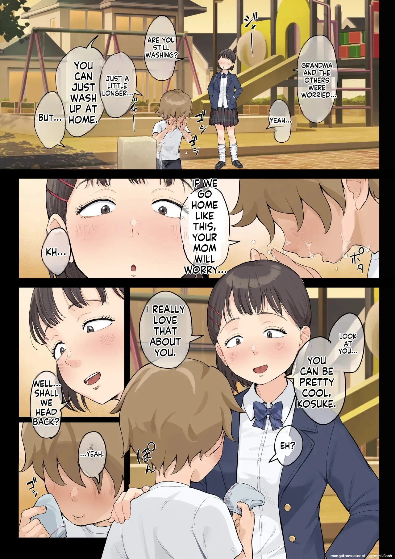 [Fujisaki Chiro] Jukujo no Oba-san ni Kawaii o Renko Shichau Yabai Oikko no Hanashi 3.0 [English MTL] numero di immagine  6