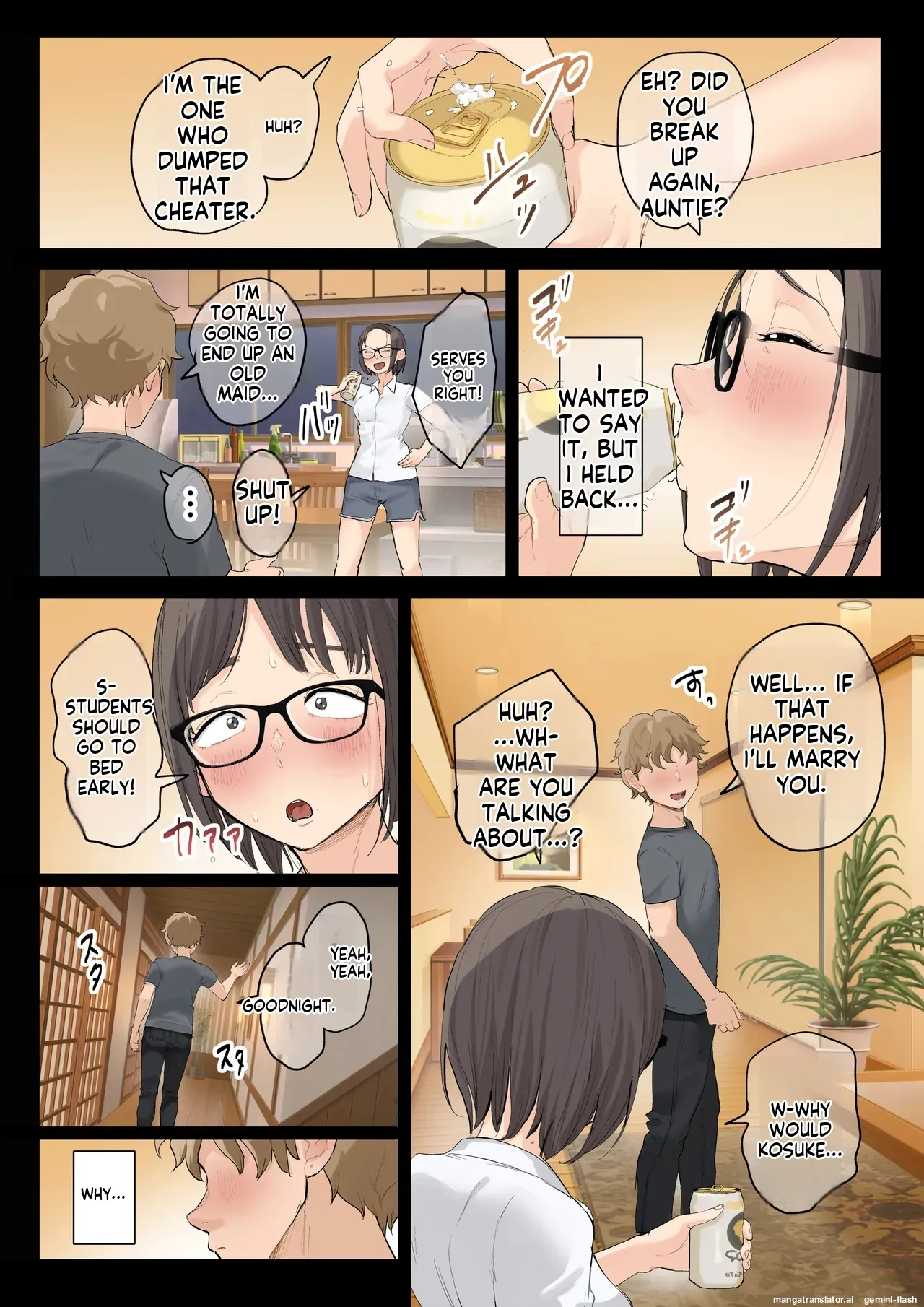 [Fujisaki Chiro] Jukujo no Oba-san ni Kawaii o Renko Shichau Yabai Oikko no Hanashi 3.0 [English MTL] numero di immagine  36