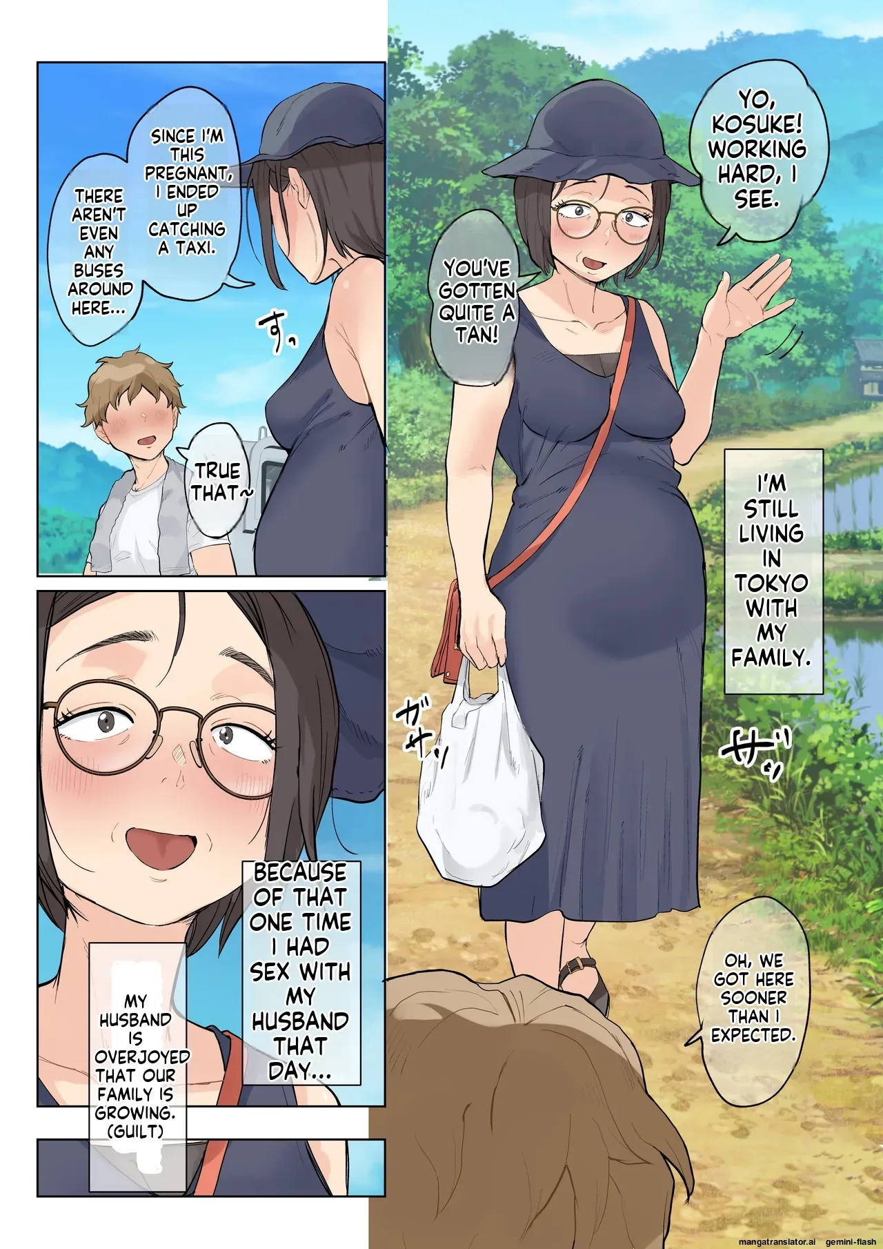 [Fujisaki Chiro] Jukujo no Oba-san ni Kawaii o Renko Shichau Yabai Oikko no Hanashi 3.0 [English MTL] numero di immagine  97