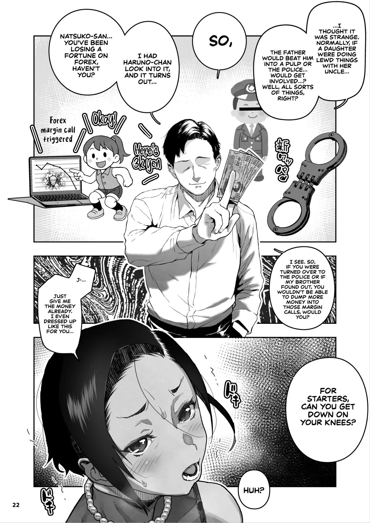 [Kurohonyasan (Yamashita Kurowo)] JC Meikko no Yowami o Nigitta Hi. 3 | The Day My Junior High Niece Fell Under My Thumb 3 [English] [Sonarin迫] [Digital] image number 23