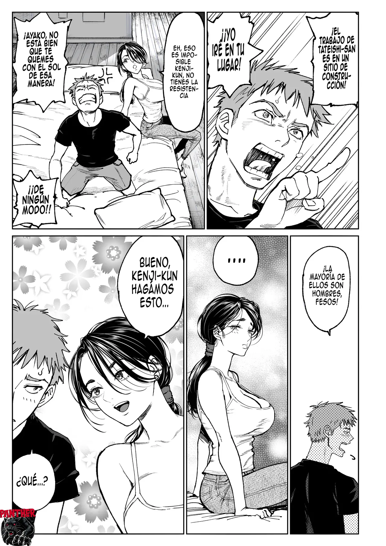 [Miyabi] Tsuma no Gohoushi| La Devoción de mi Esposa [Spanish] [Panther Scan] [Digital] image number 10