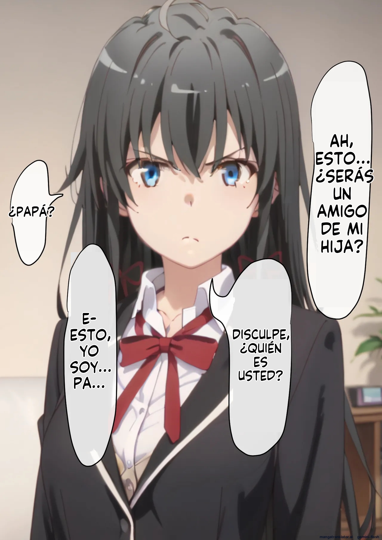 Iroha Isshiki ha Rinzin no Aegi Goede Onani Siteiru 2 - Beronasu (Spanish) MTL 图片编号 2