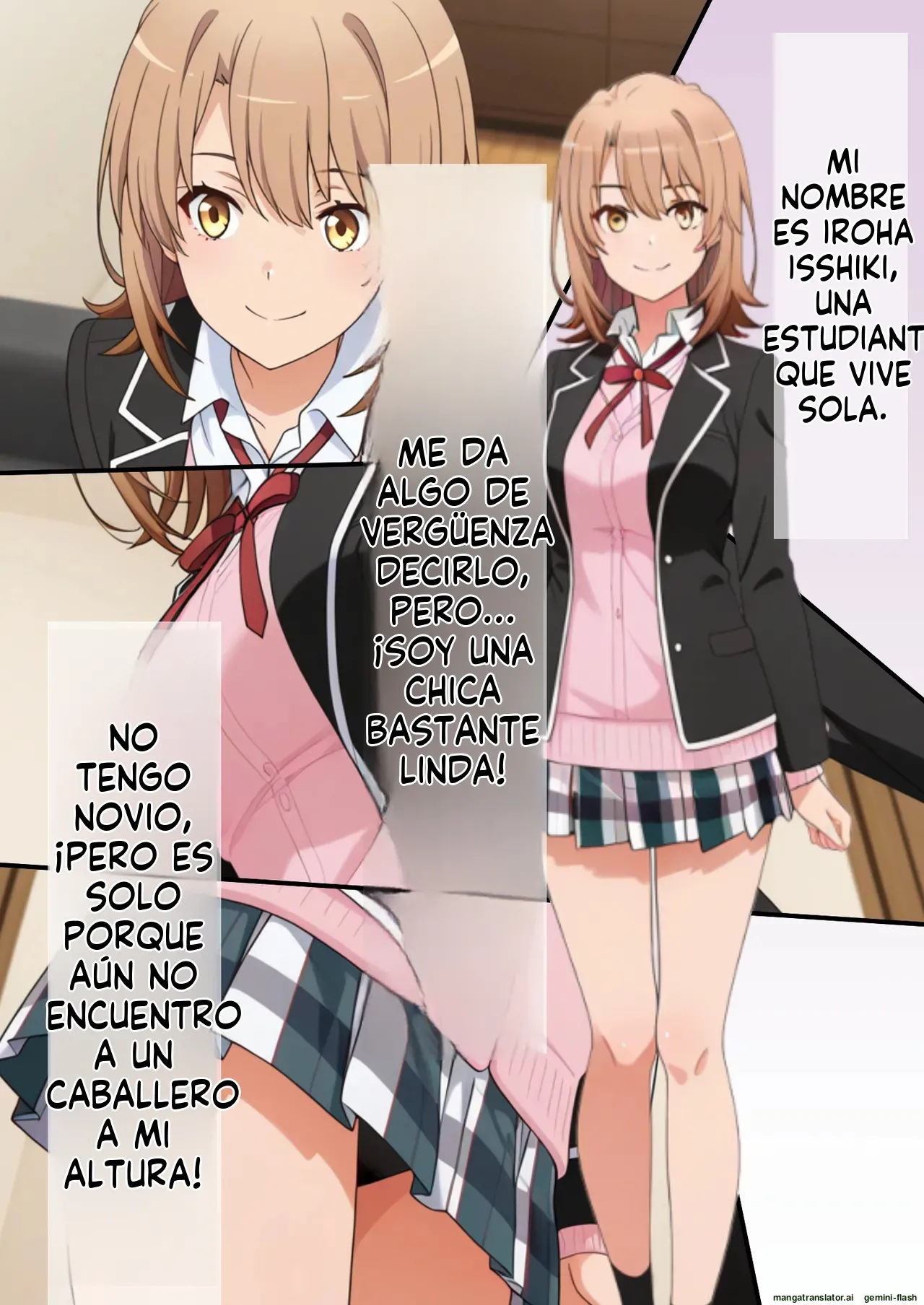Iroha Isshiki ha Rinzin no Aegi Goede Onani Siteiru 3 - Beronasu (Spanish) MTL 2eme image