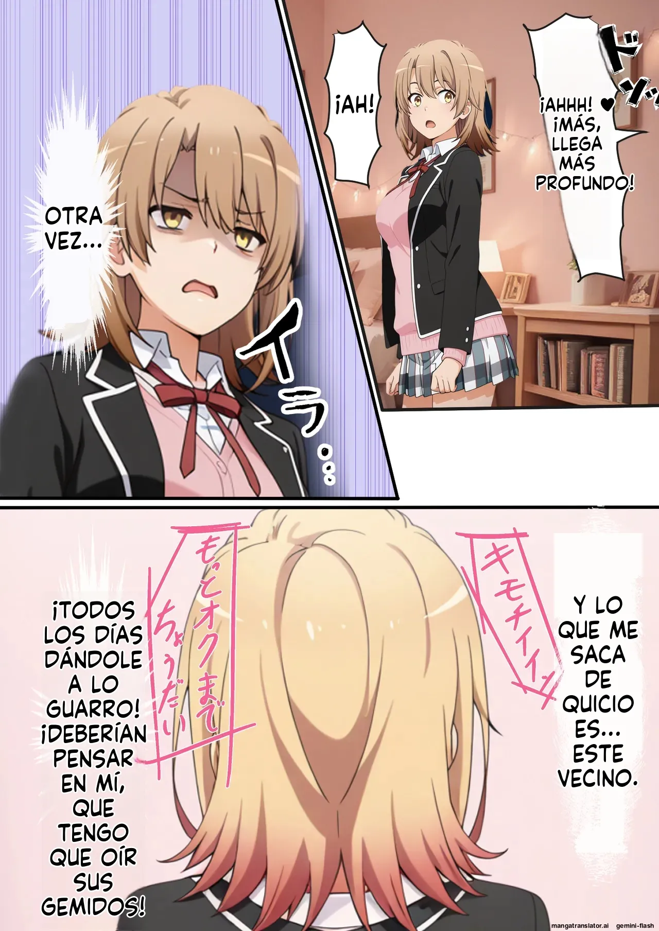 Iroha Isshiki ha Rinzin no Aegi Goede Onani Siteiru 3 - Beronasu (Spanish) MTL 7eme image