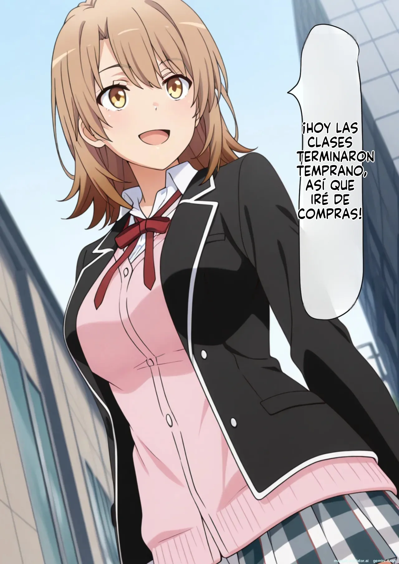 Iroha Isshiki ha Rinzin no Aegi Goede Onani Siteiru 3 - Beronasu (Spanish) MTL 22eme image