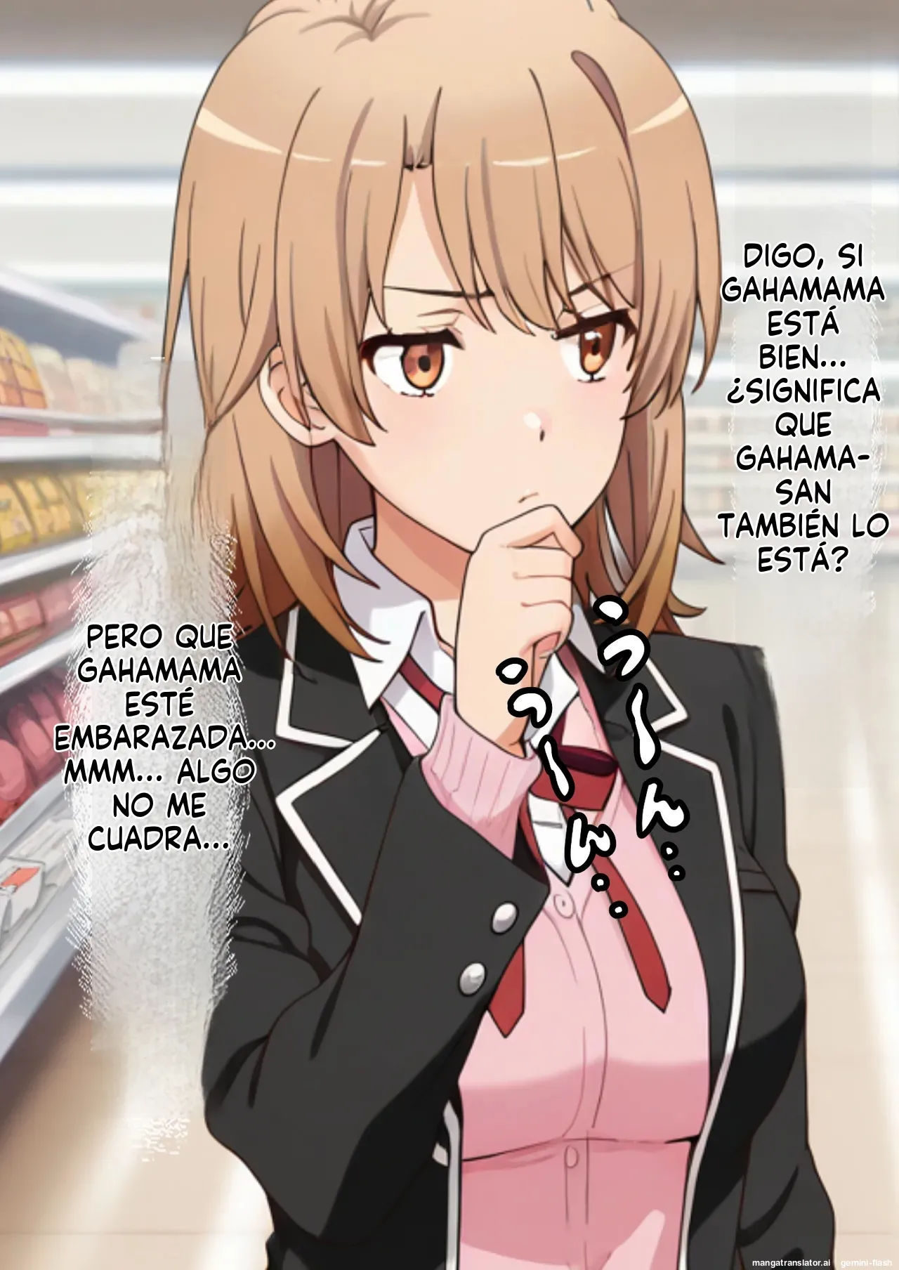 Iroha Isshiki ha Rinzin no Aegi Goede Onani Siteiru 3 - Beronasu (Spanish) MTL 27eme image