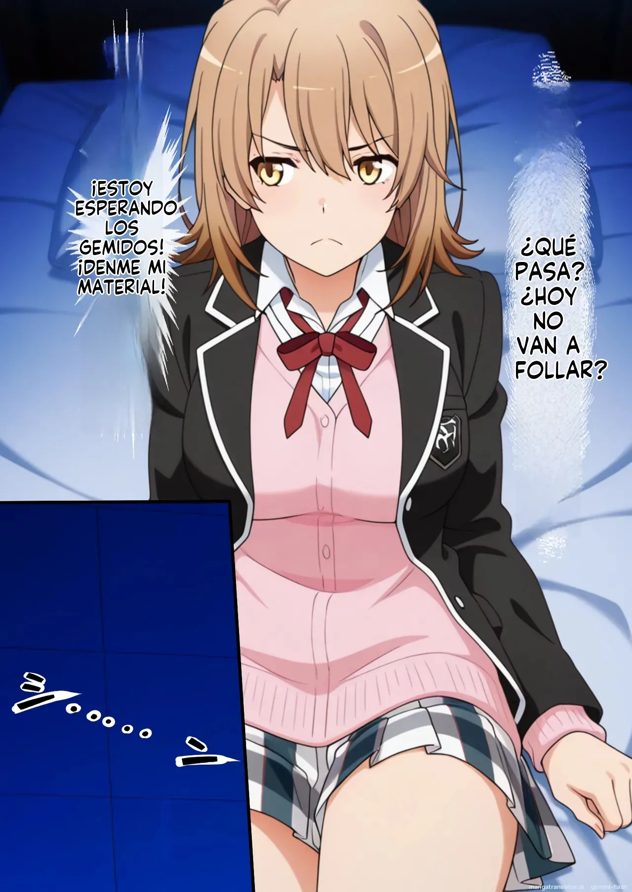 Iroha Isshiki ha Rinzin no Aegi Goede Onani Siteiru 3 - Beronasu (Spanish) MTL 30eme image