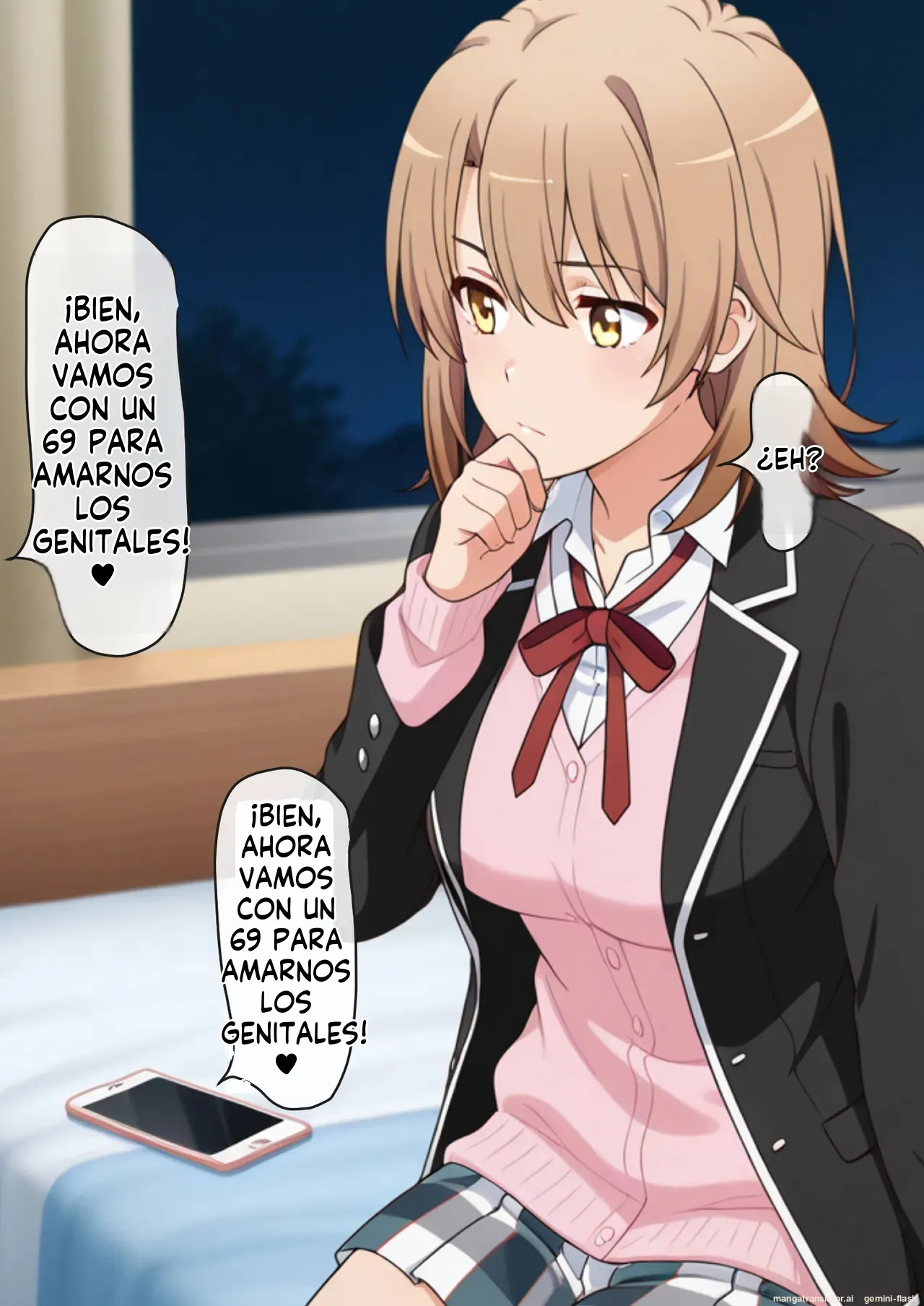 Iroha Isshiki ha Rinzin no Aegi Goede Onani Siteiru 3 - Beronasu (Spanish) MTL 50eme image