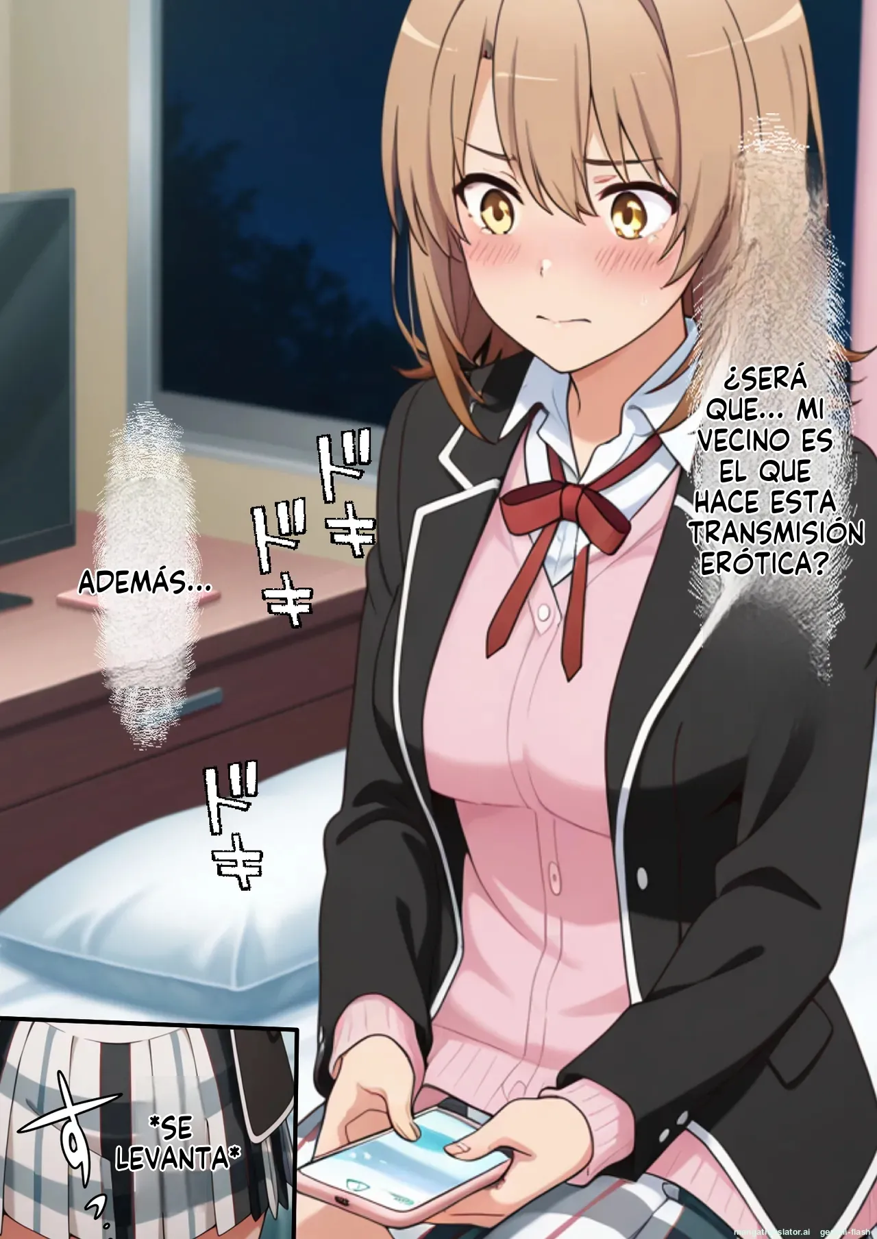 Iroha Isshiki ha Rinzin no Aegi Goede Onani Siteiru 3 - Beronasu (Spanish) MTL 59eme image