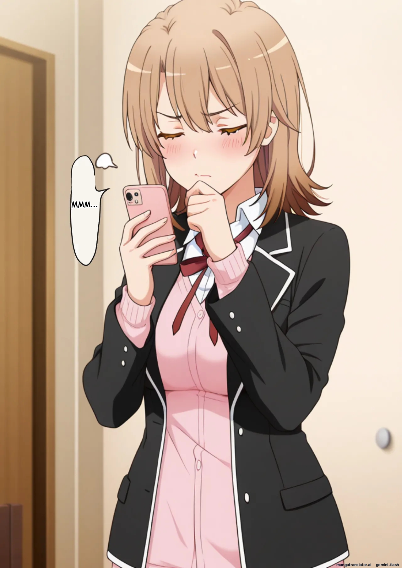 Iroha Isshiki ha Rinzin no Aegi Goede Onani Siteiru 3 - Beronasu (Spanish) MTL 103eme image