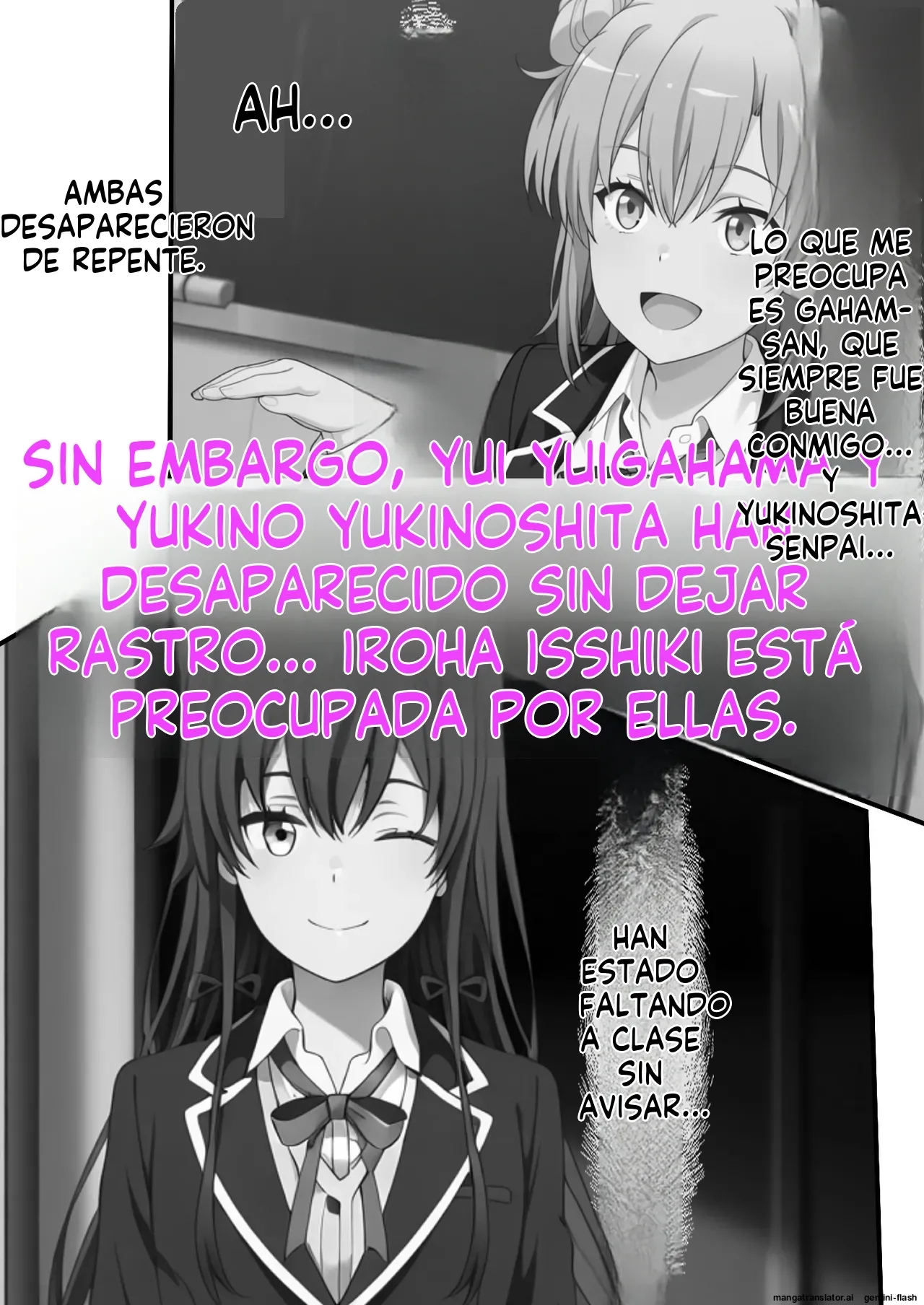 Iroha Isshiki ha Rinzin no Aegi Goede Onani Siteiru 4 - Beronasu (Spanish) MTL 4eme image