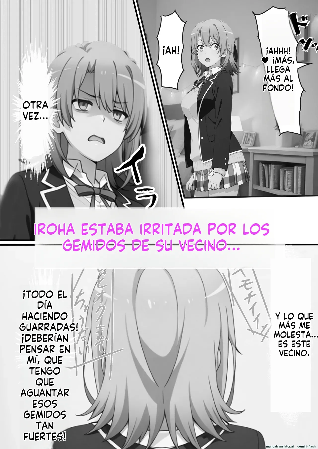 Iroha Isshiki ha Rinzin no Aegi Goede Onani Siteiru 4 - Beronasu (Spanish) MTL 5eme image
