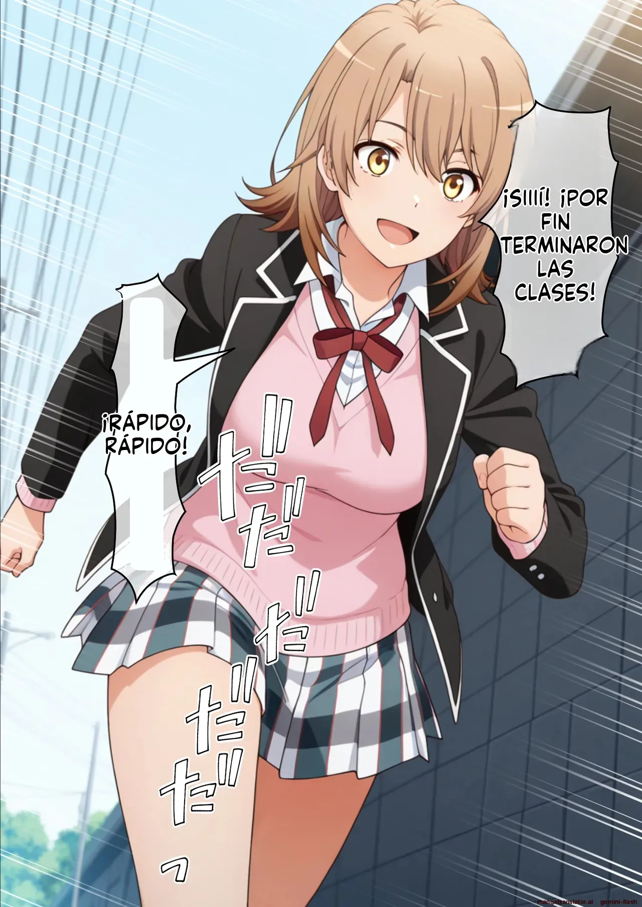 Iroha Isshiki ha Rinzin no Aegi Goede Onani Siteiru 4 - Beronasu (Spanish) MTL 11eme image