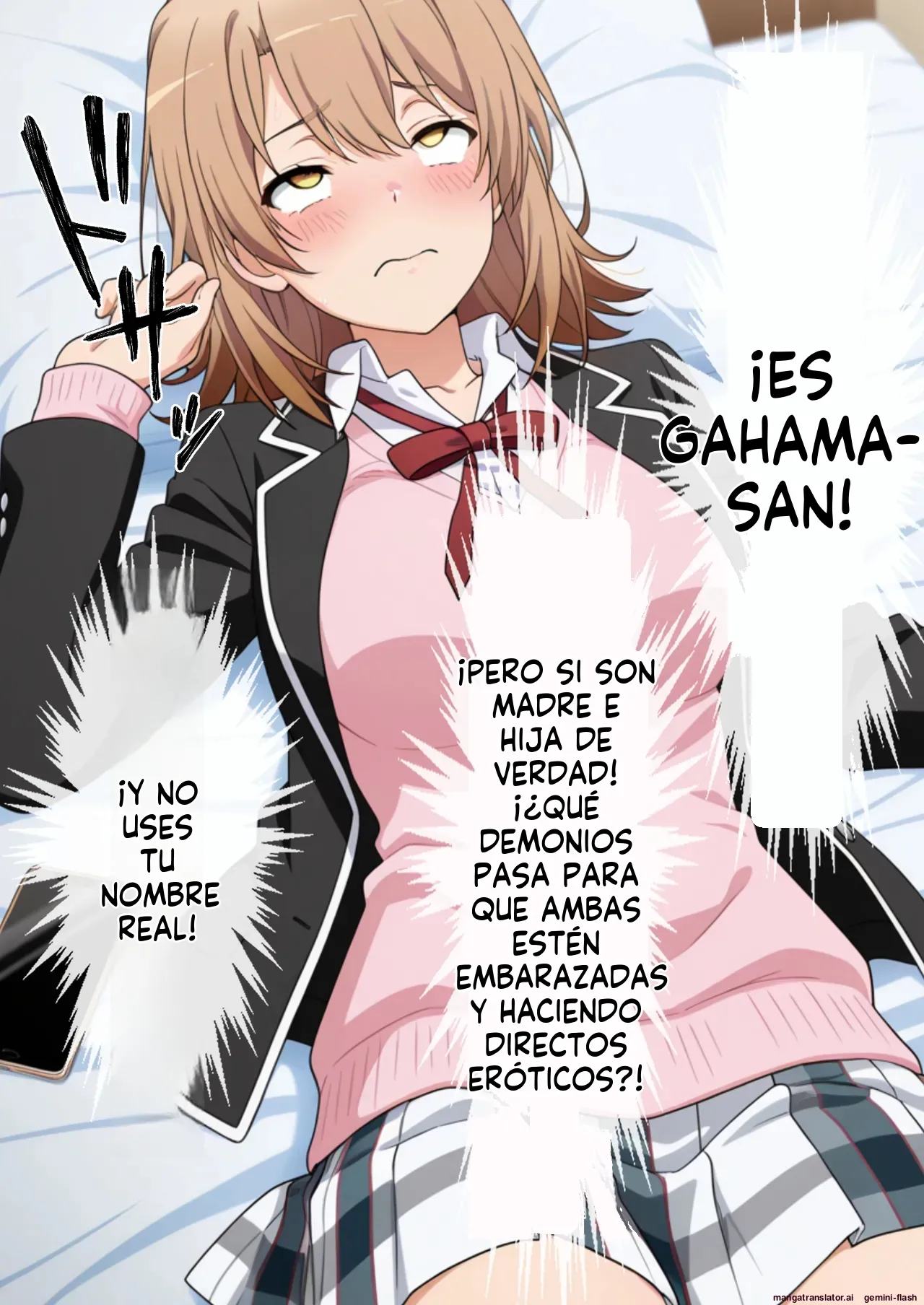 Iroha Isshiki ha Rinzin no Aegi Goede Onani Siteiru 4 - Beronasu (Spanish) MTL 32eme image