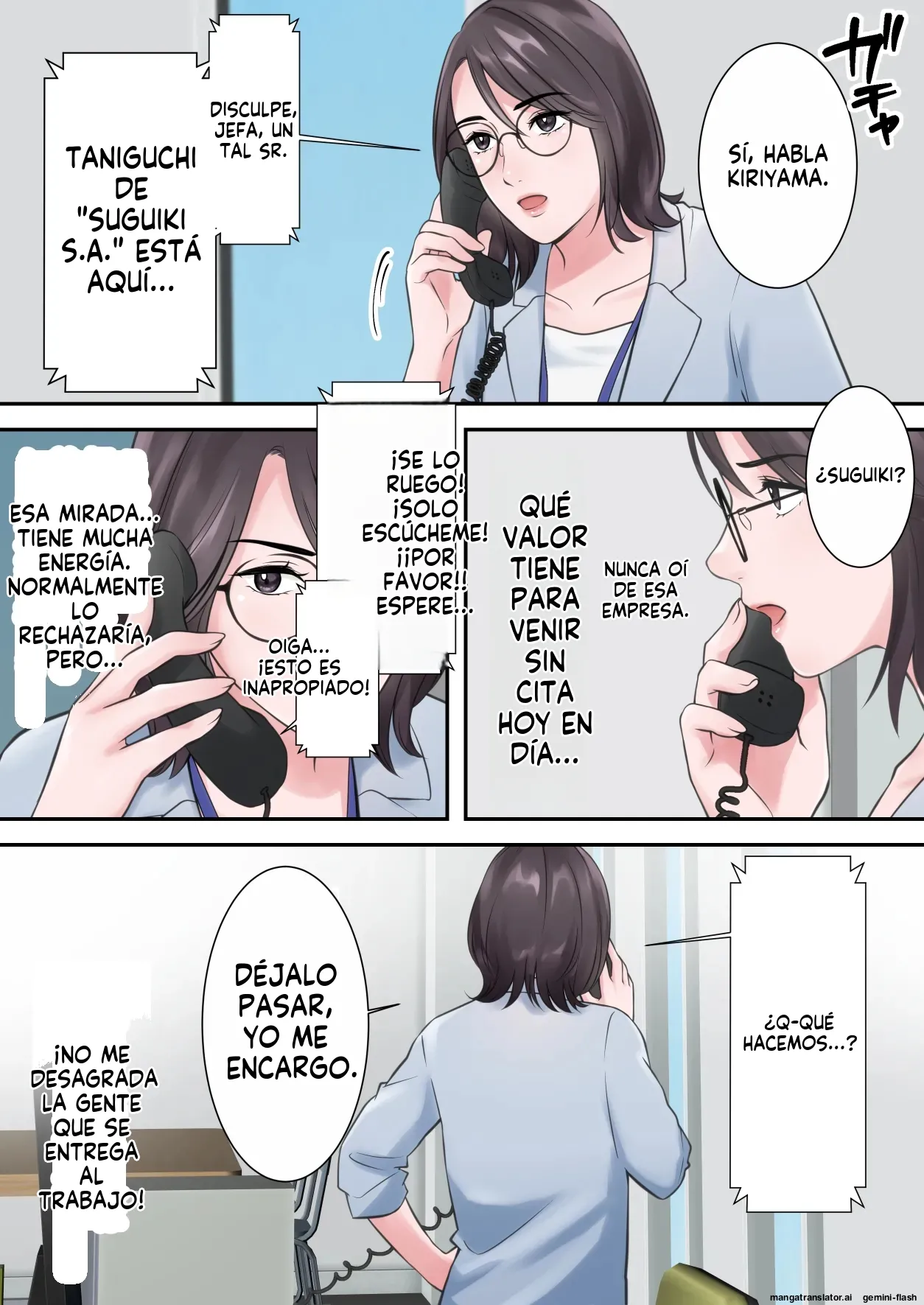 Oshare na BariCare Henshuuchou ga Gehin na Oji-san ni Netorareru made (Spanish) MTL 画像番号 6