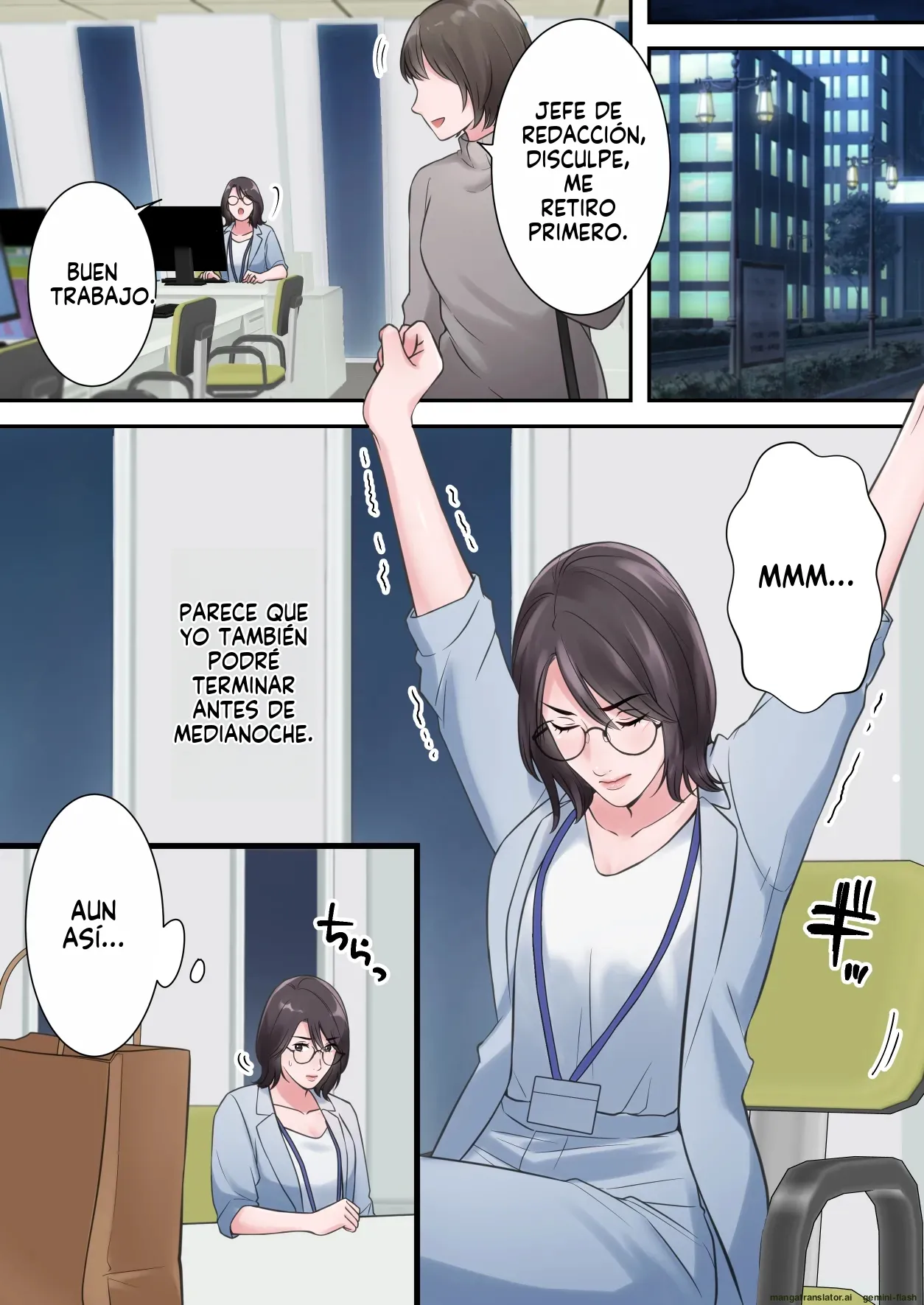 Oshare na BariCare Henshuuchou ga Gehin na Oji-san ni Netorareru made (Spanish) MTL 画像番号 14