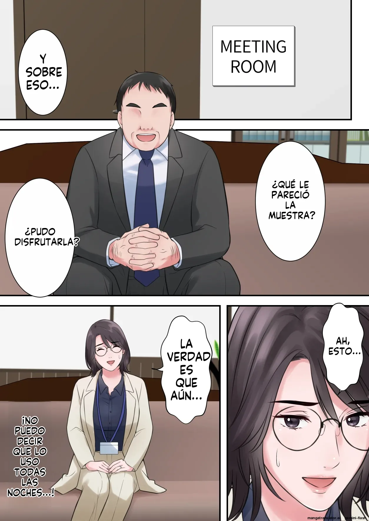 Oshare na BariCare Henshuuchou ga Gehin na Oji-san ni Netorareru made (Spanish) MTL 画像番号 34