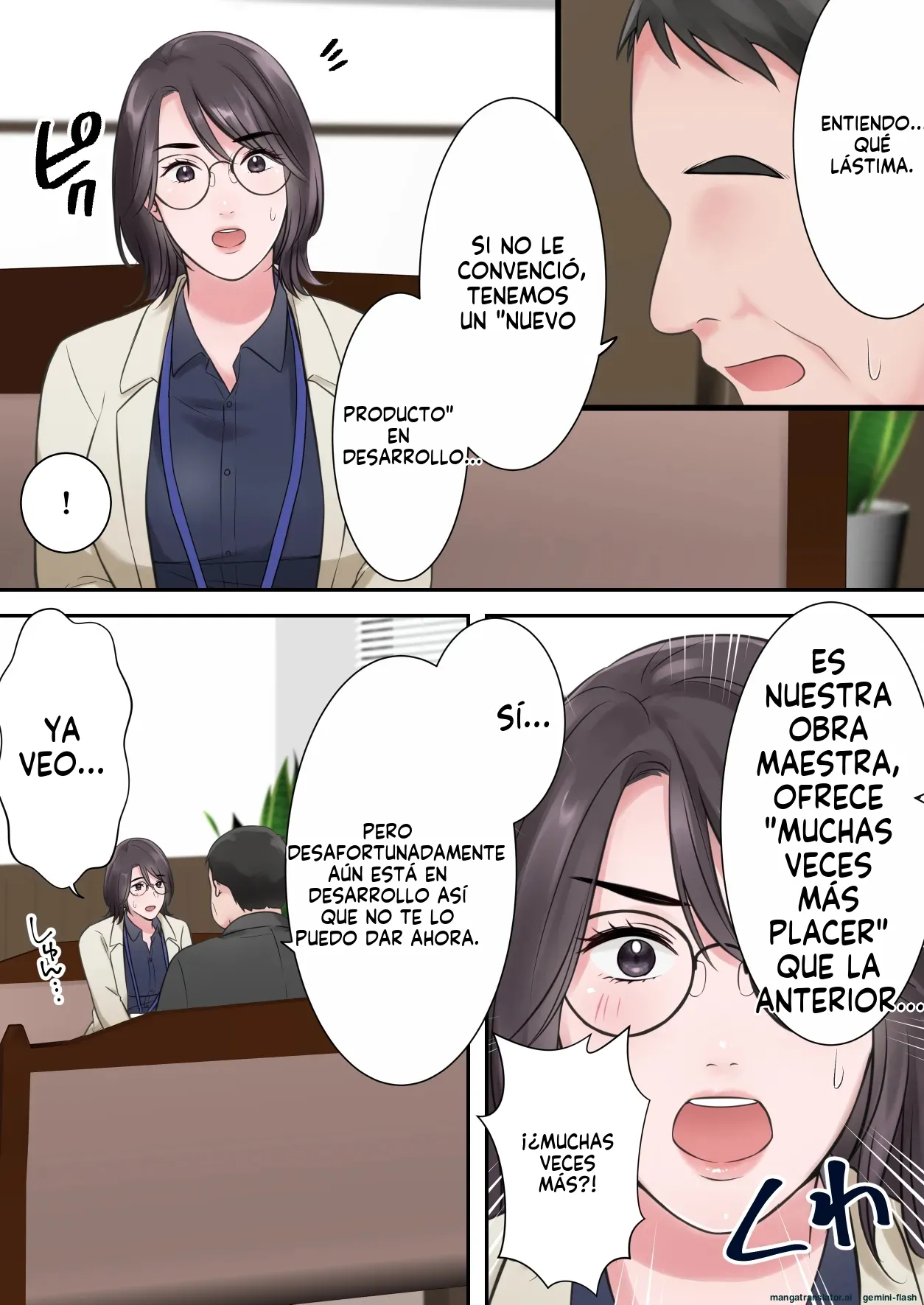 Oshare na BariCare Henshuuchou ga Gehin na Oji-san ni Netorareru made (Spanish) MTL 画像番号 35