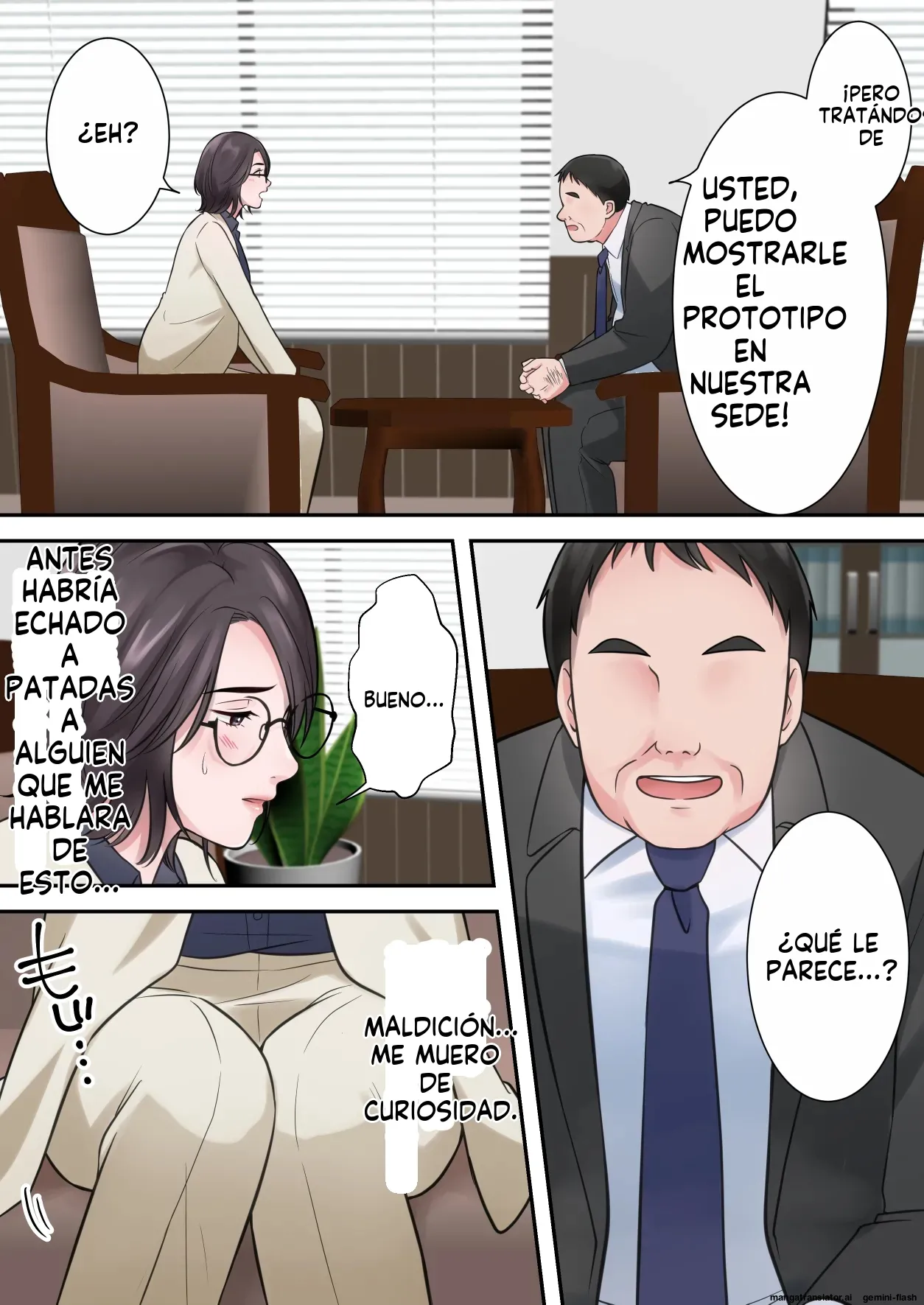 Oshare na BariCare Henshuuchou ga Gehin na Oji-san ni Netorareru made (Spanish) MTL 画像番号 36