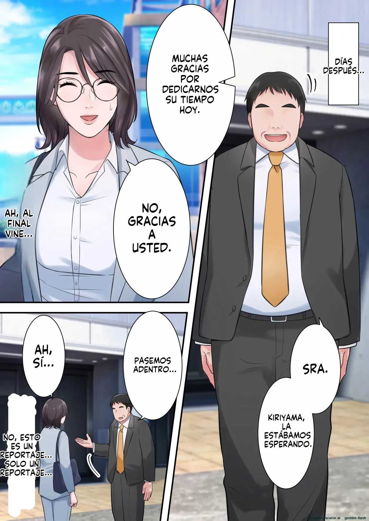 Oshare na BariCare Henshuuchou ga Gehin na Oji-san ni Netorareru made (Spanish) MTL 画像番号 37