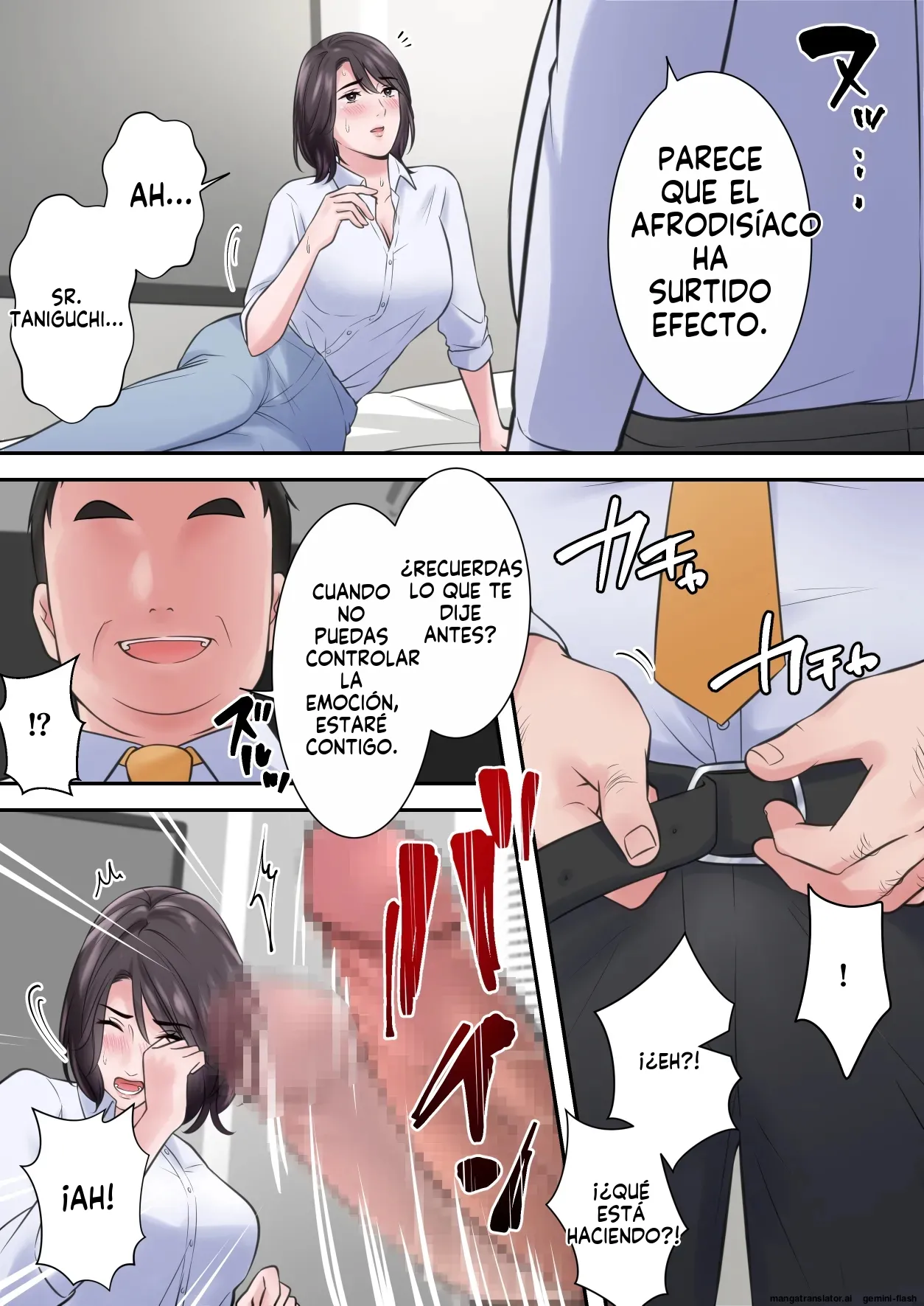 Oshare na BariCare Henshuuchou ga Gehin na Oji-san ni Netorareru made (Spanish) MTL 画像番号 46