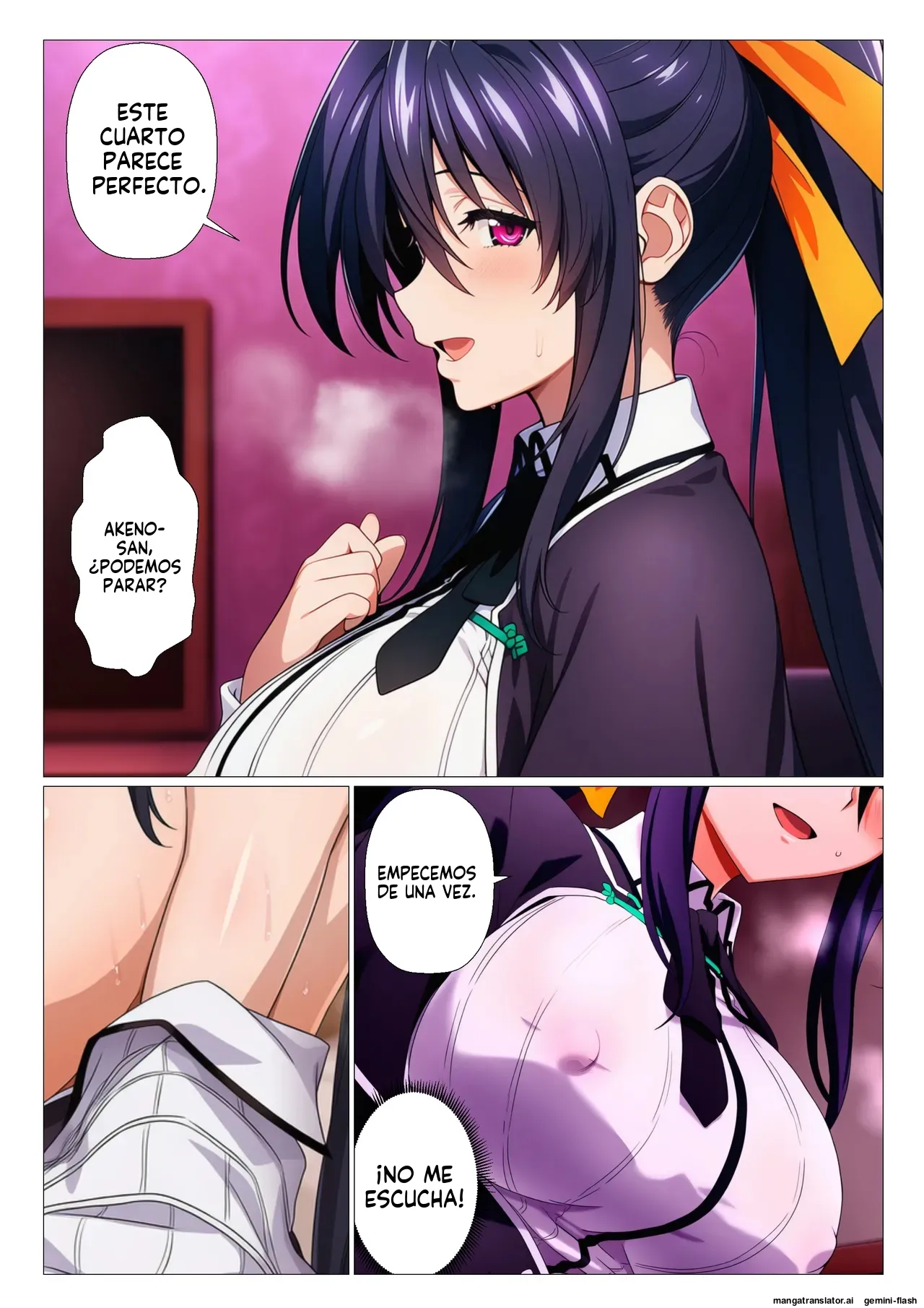 Moshi Rias-tachi ga issei no shaseikanri shitara - サークル休館日 (Spanish) MTL 22eme image