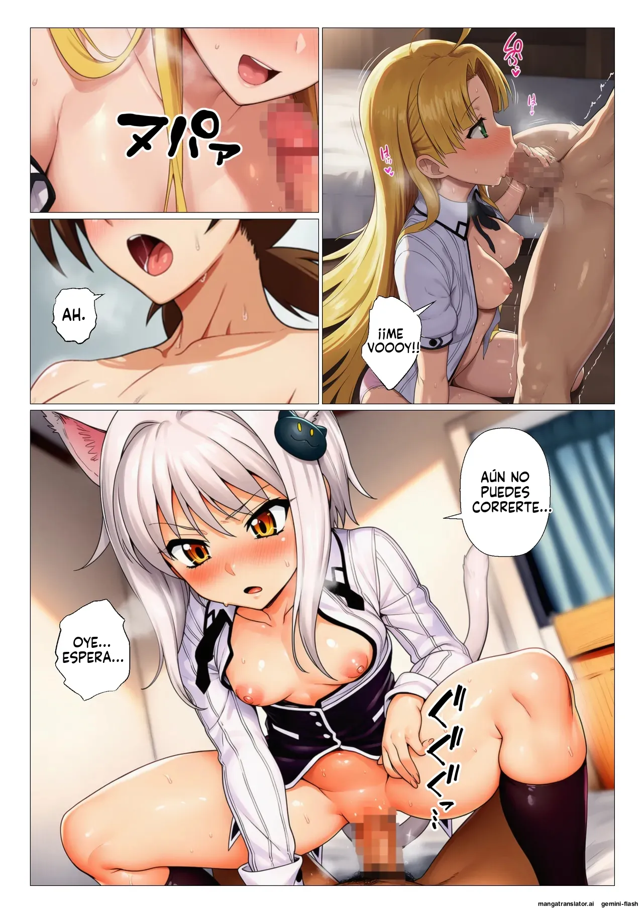 Moshi Rias-tachi ga issei no shaseikanri shitara - サークル休館日 (Spanish) MTL 52eme image