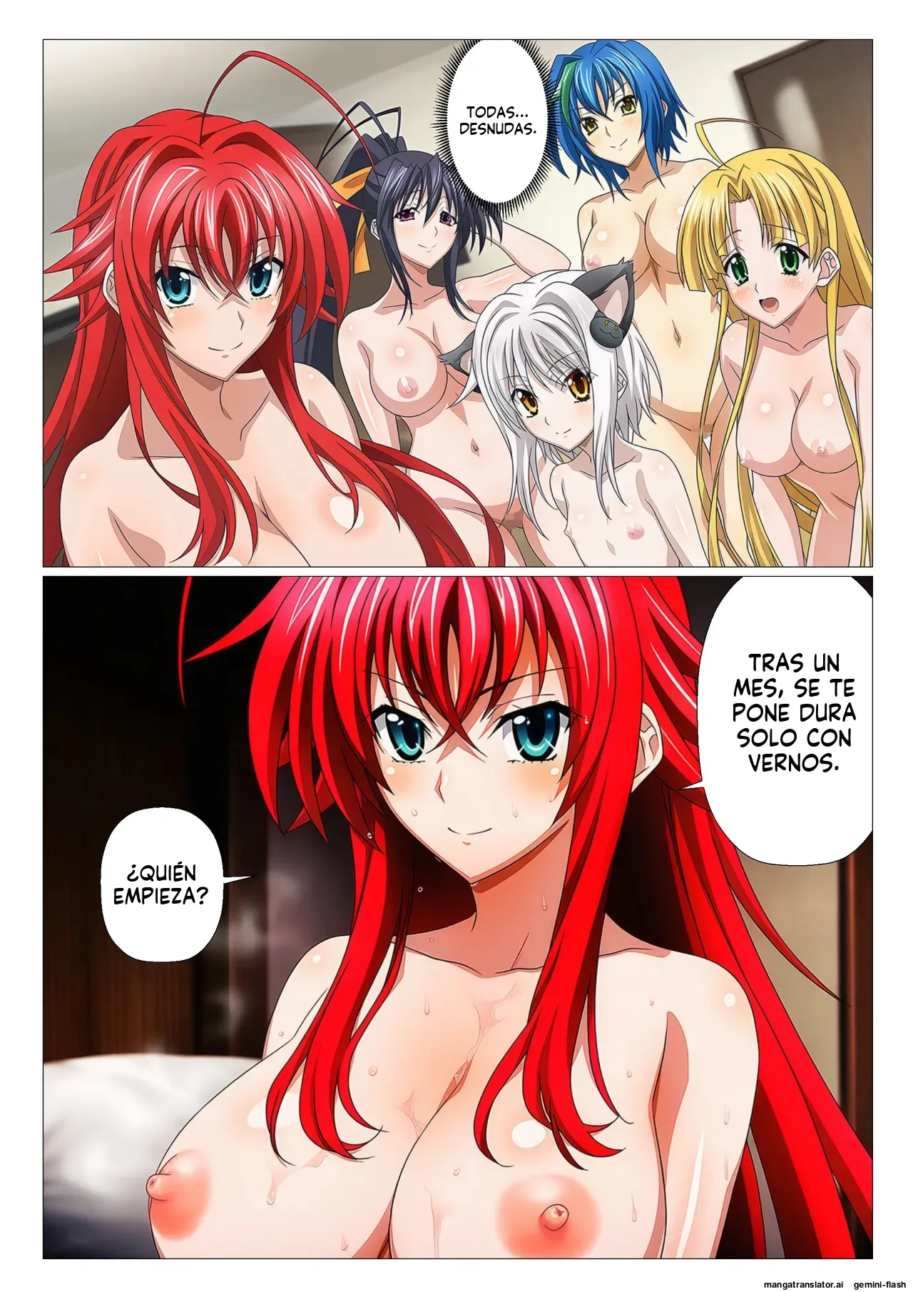 Moshi Rias-tachi ga issei no shaseikanri shitara - サークル休館日 (Spanish) MTL 90eme image