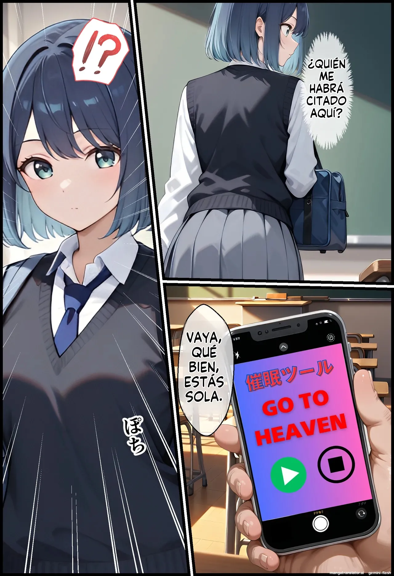 Re Te Iku Hiroin Cui ling De Choukyo Sa re Ochi Te Iku Hanashi - 僕らのヒロイン (Spanish) MTL 3eme image